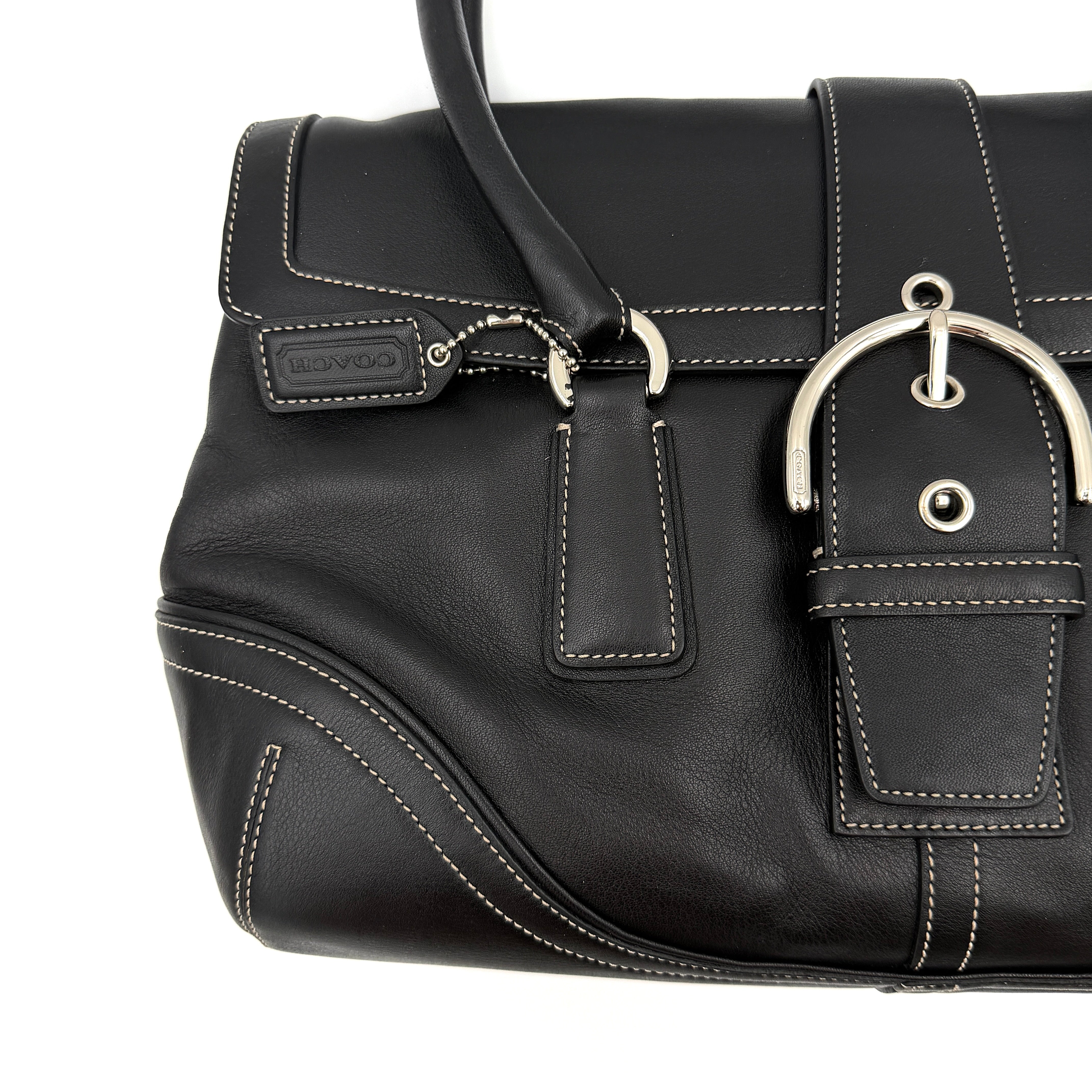 Coach Y2K Hampton Soho Shoulder Bag Black
