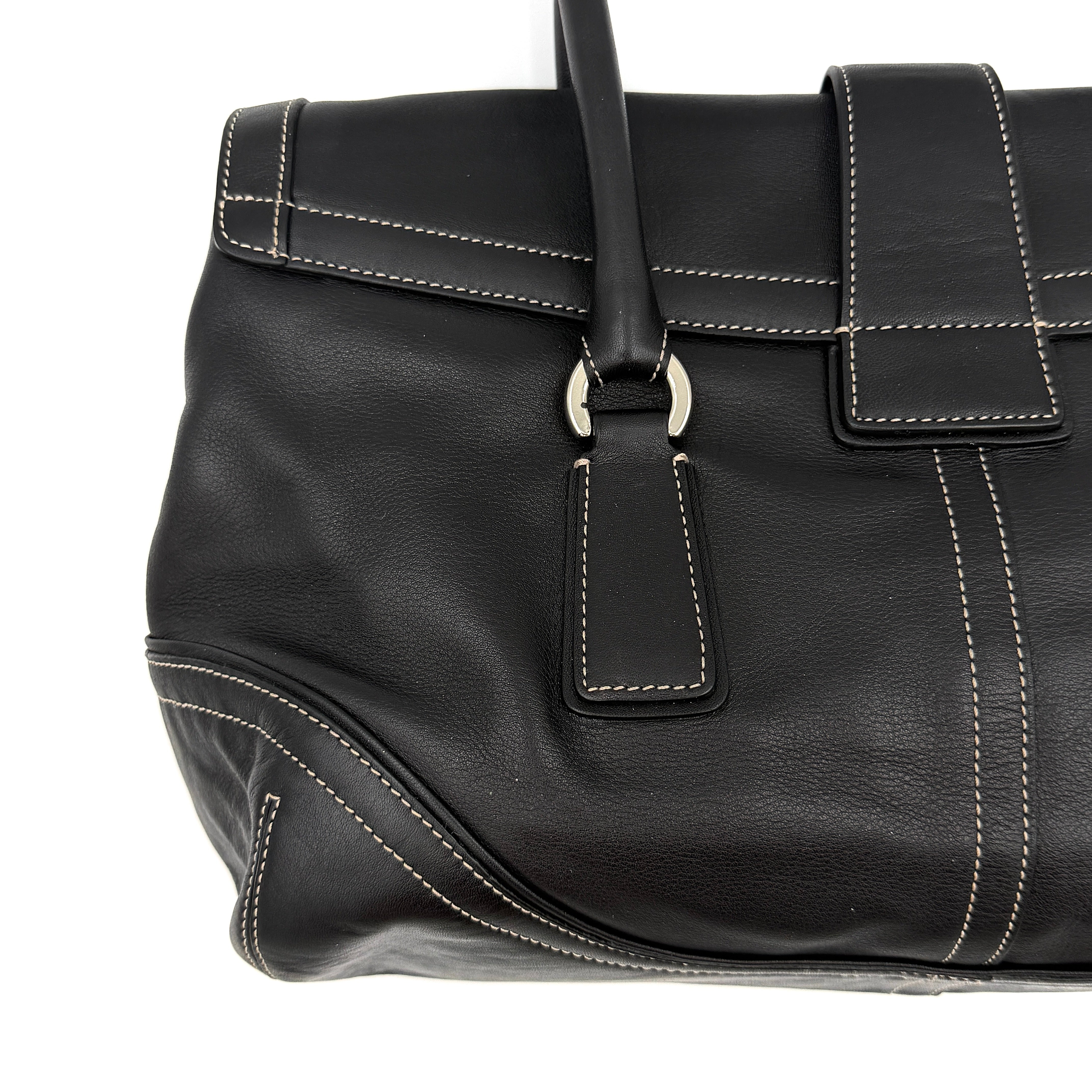 Coach Y2K Hampton Soho Shoulder Bag Black