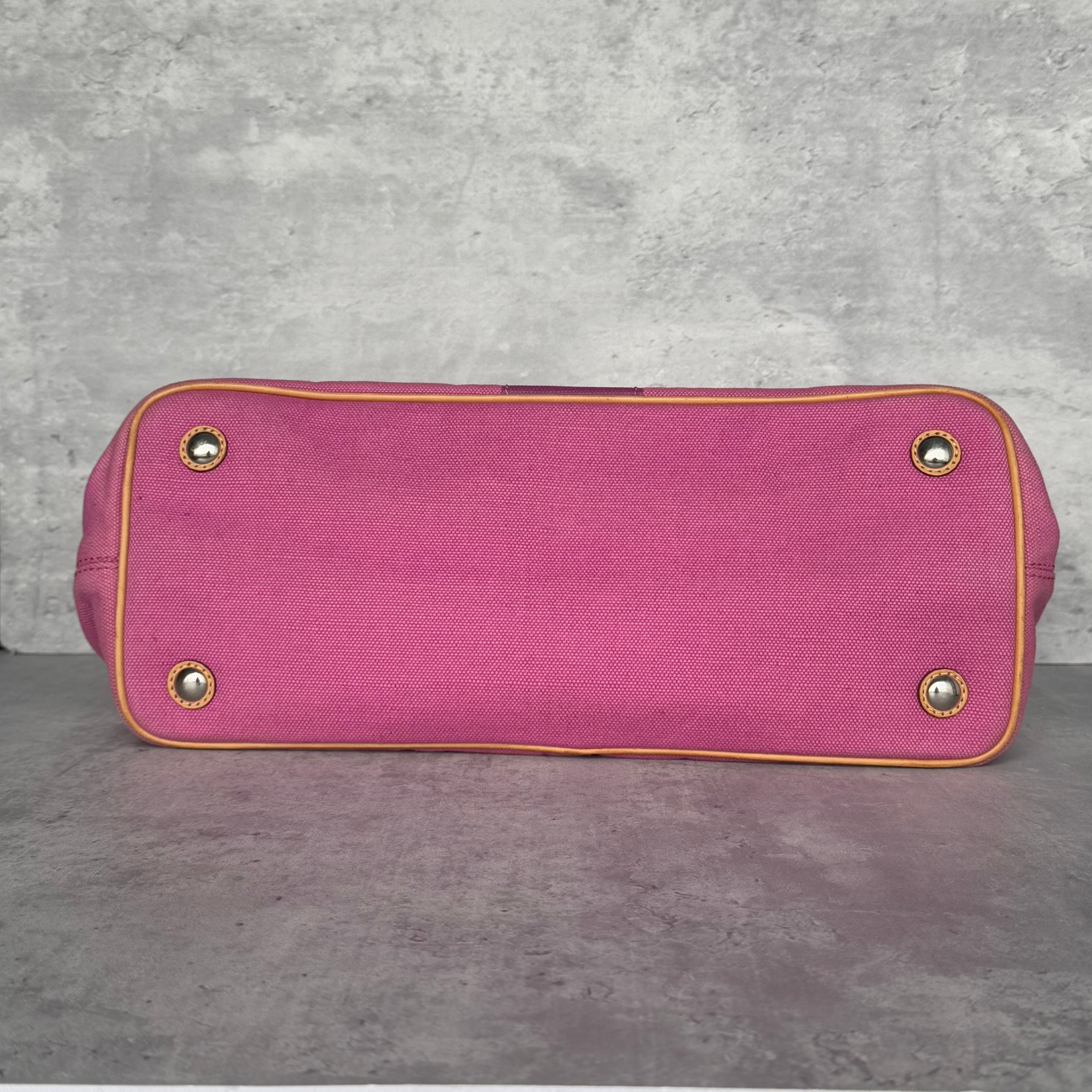 Coach Hamptons Avenue Tote Bag Pink/Beige