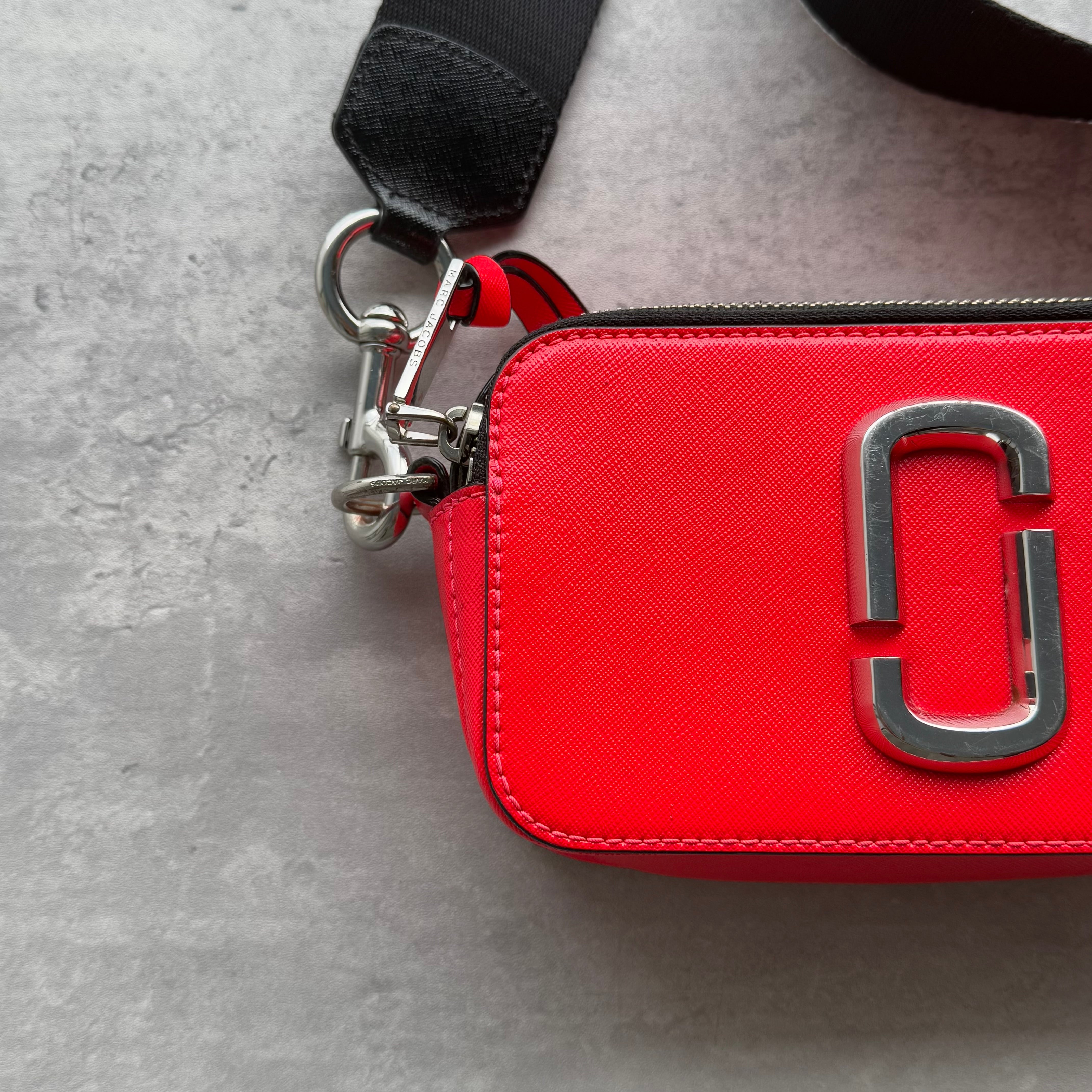 Marc Jacobs The Snapshot Crossbody Bag Red