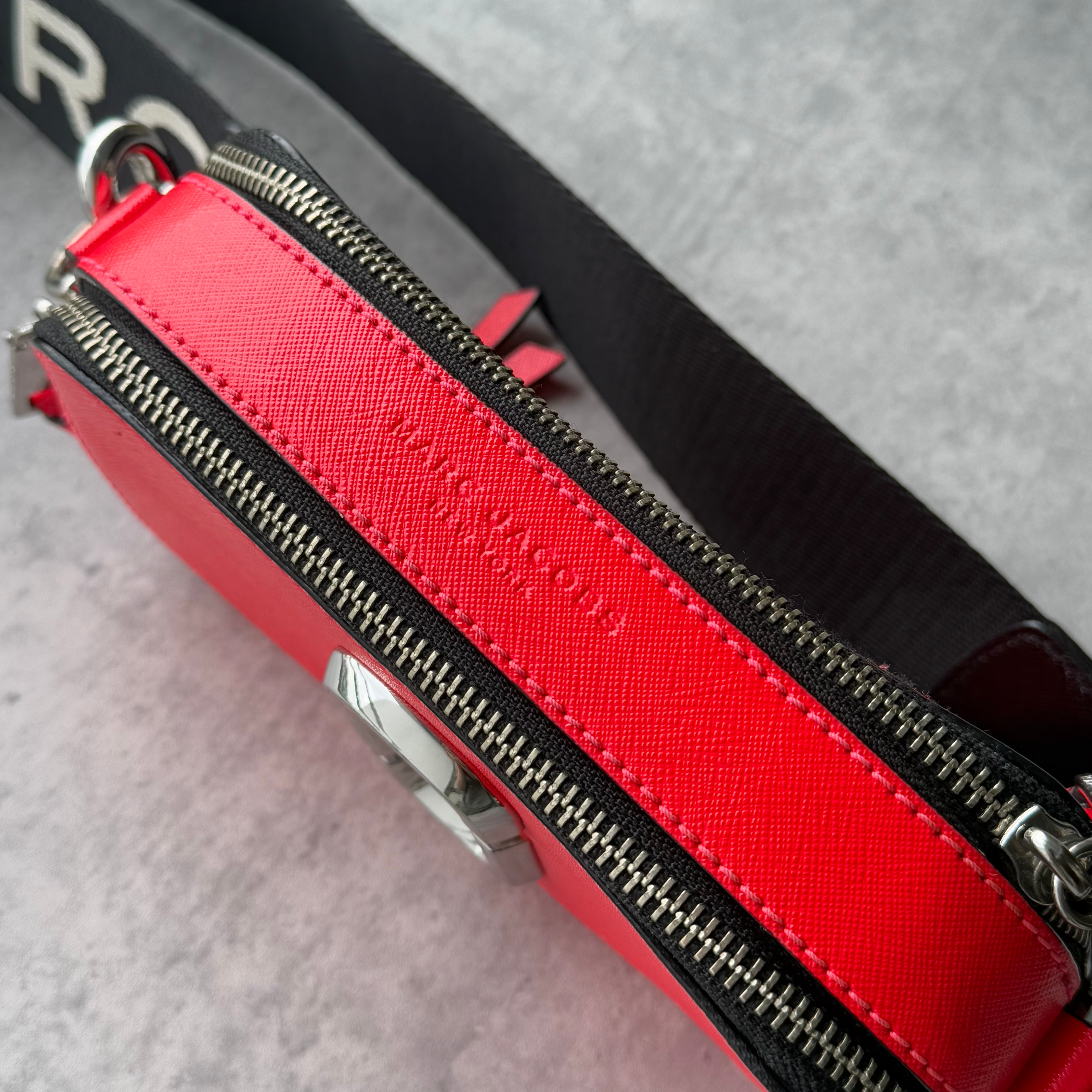 Marc Jacobs The Snapshot Crossbody Bag Red