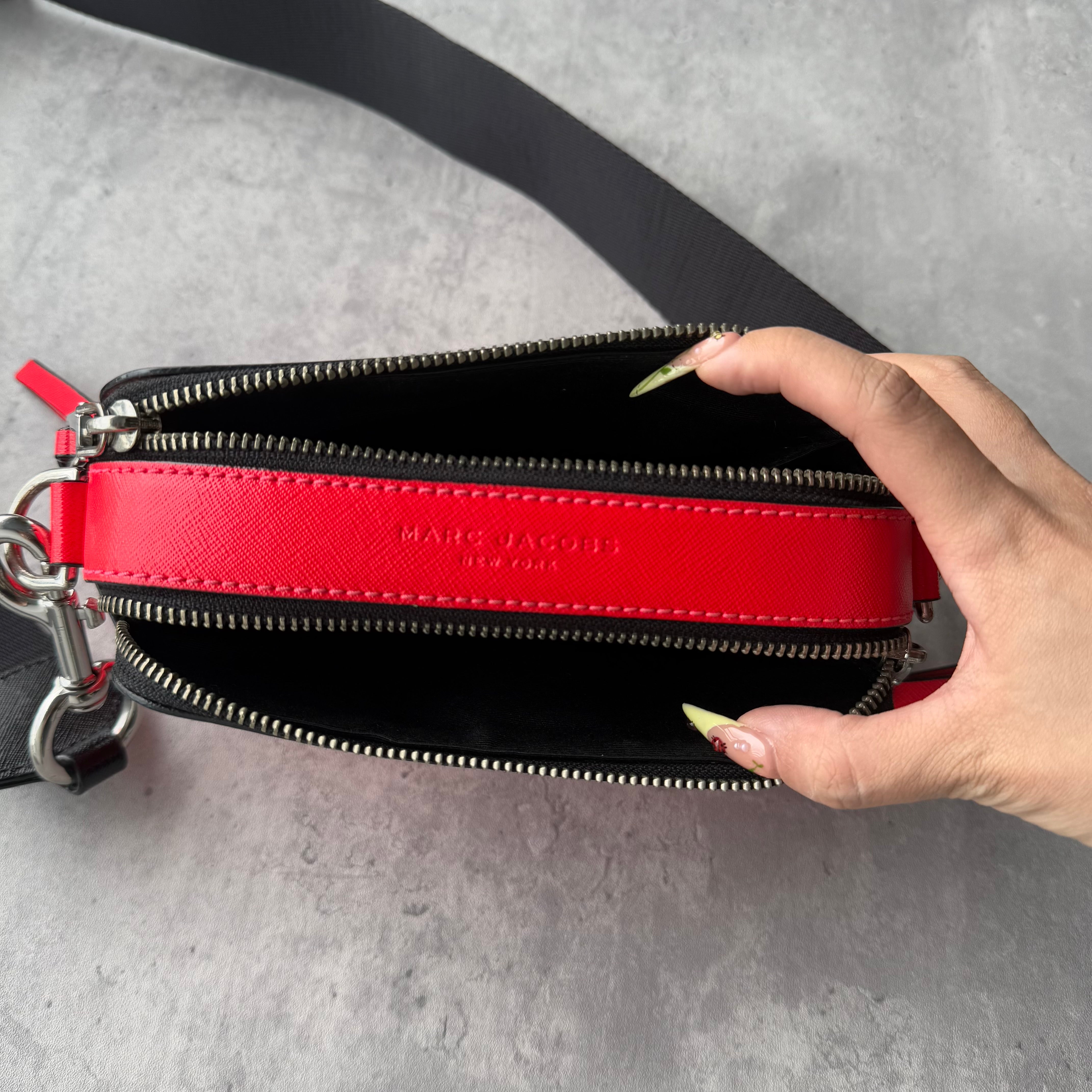 Marc Jacobs The Snapshot Crossbody Bag Red