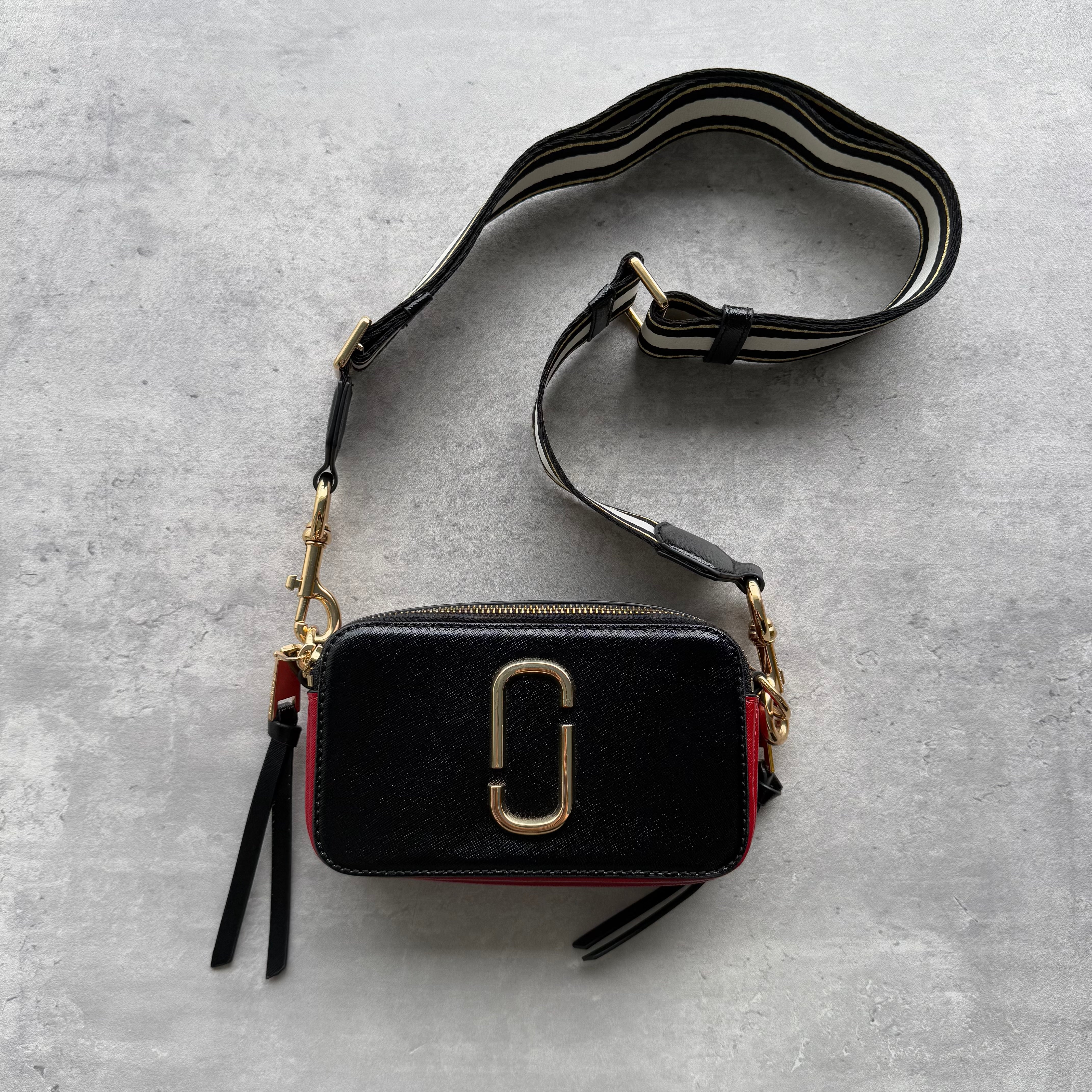 Marc Jacobs The Snapshot Crossbody Bag Black