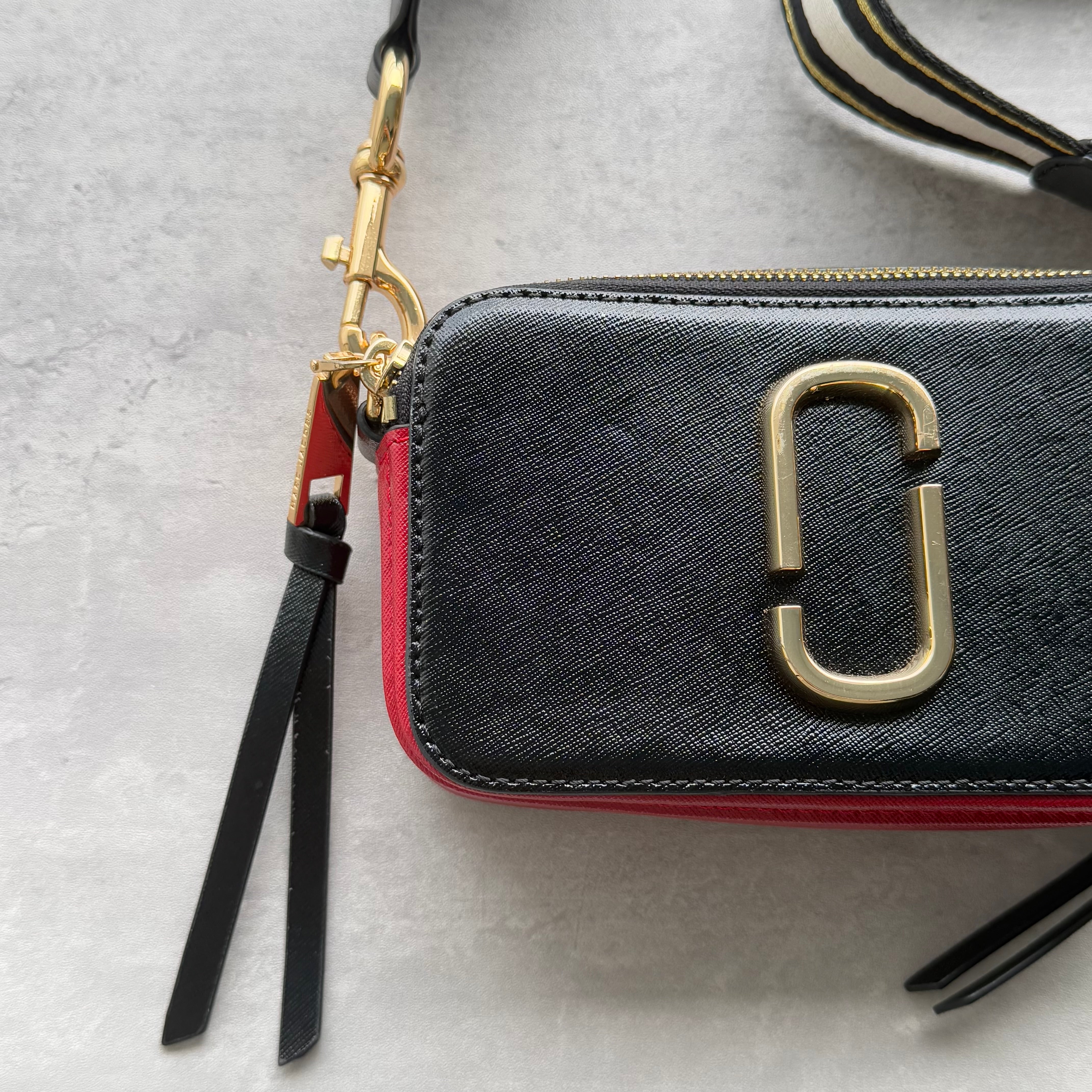 Marc Jacobs The Snapshot Crossbody Bag Black
