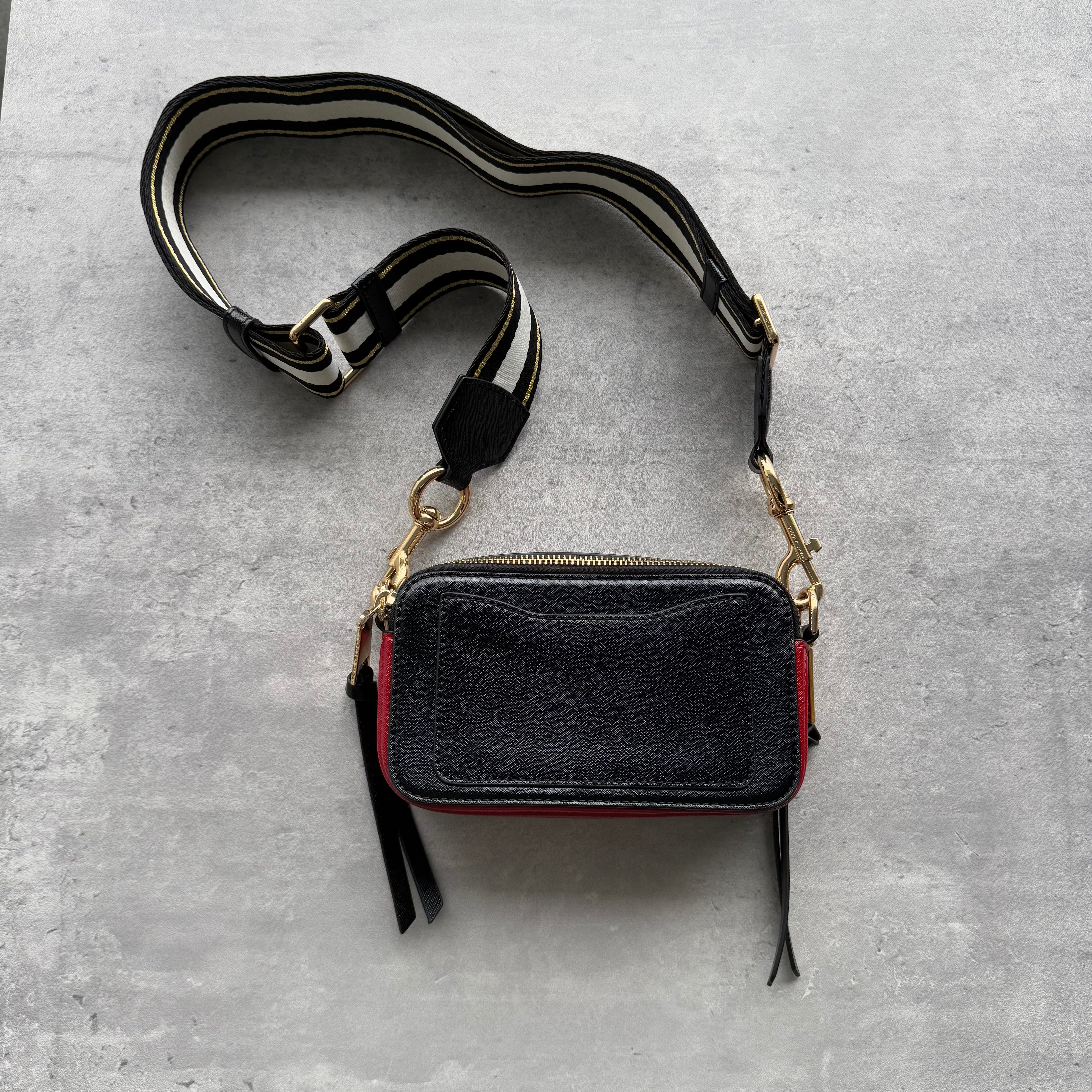 Marc Jacobs The Snapshot Crossbody Bag Black
