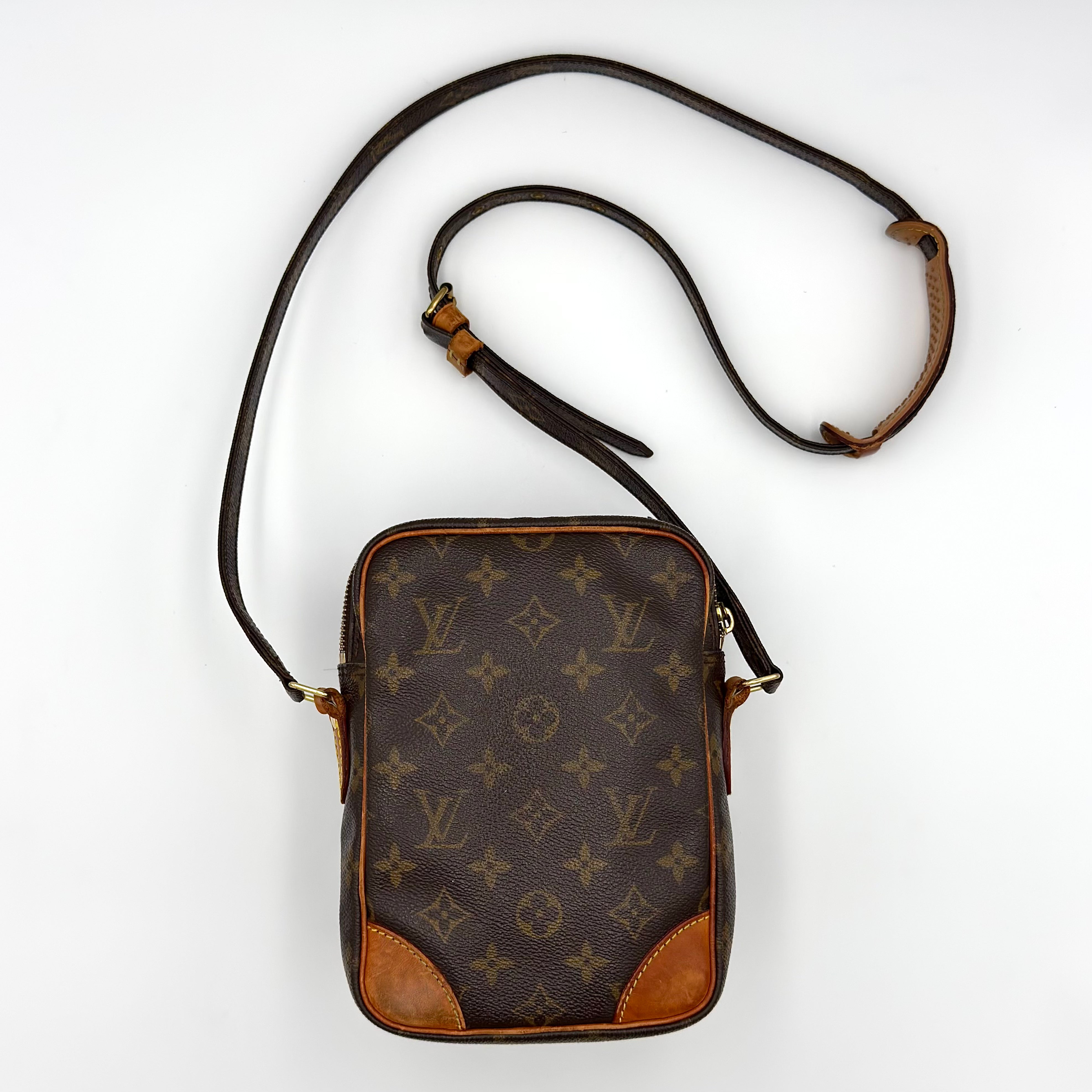 Louis Vuitton Monogram Amazon Crossbody Bag Brown