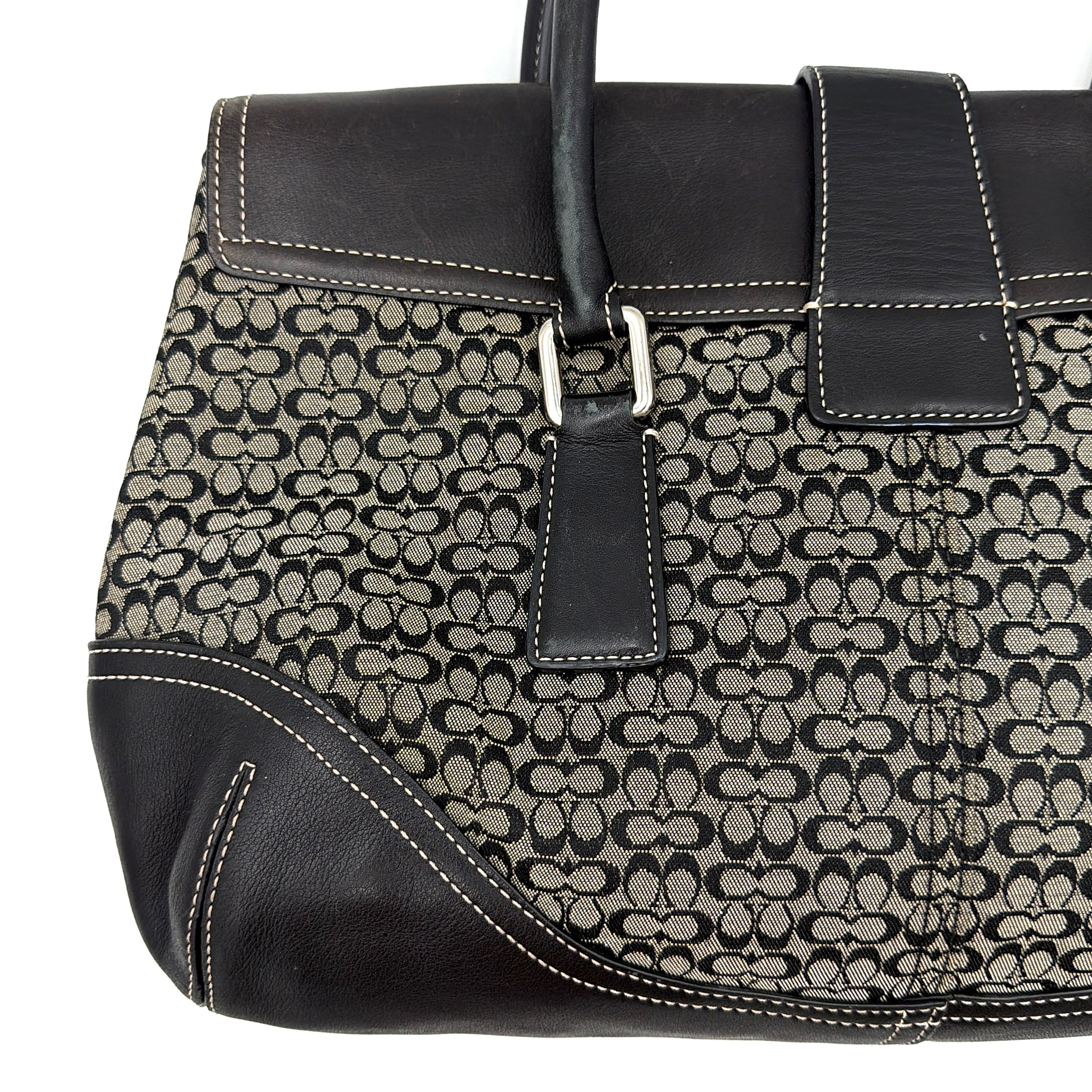 Coach Y2K Soho Shoulder Bag Grey/Black