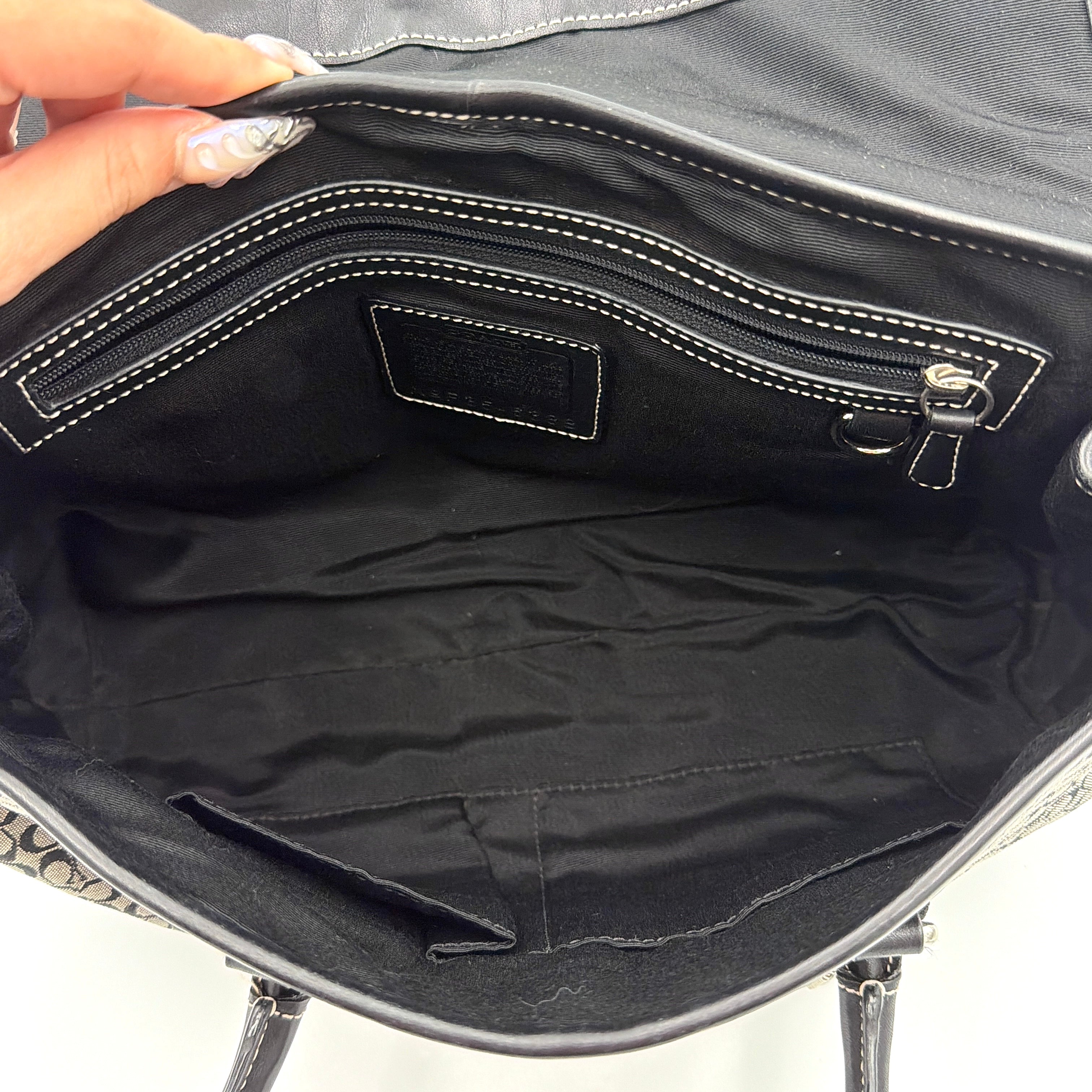 Coach Y2K Soho Shoulder Bag Grey/Black
