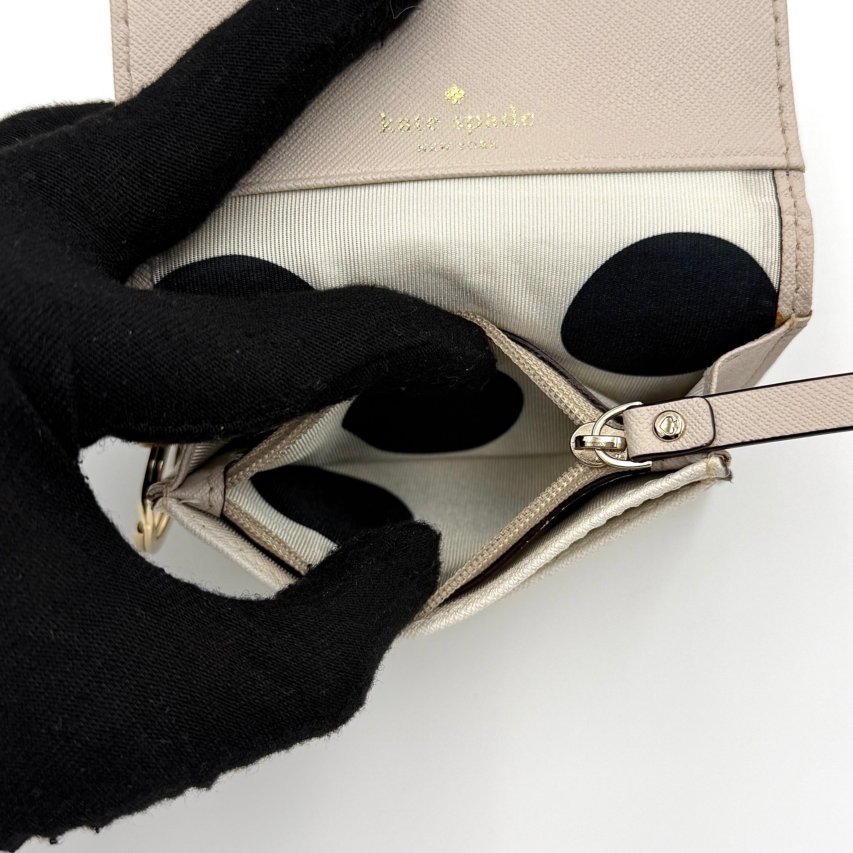 Kate Spade New York Keyring Card Holder Light Pink