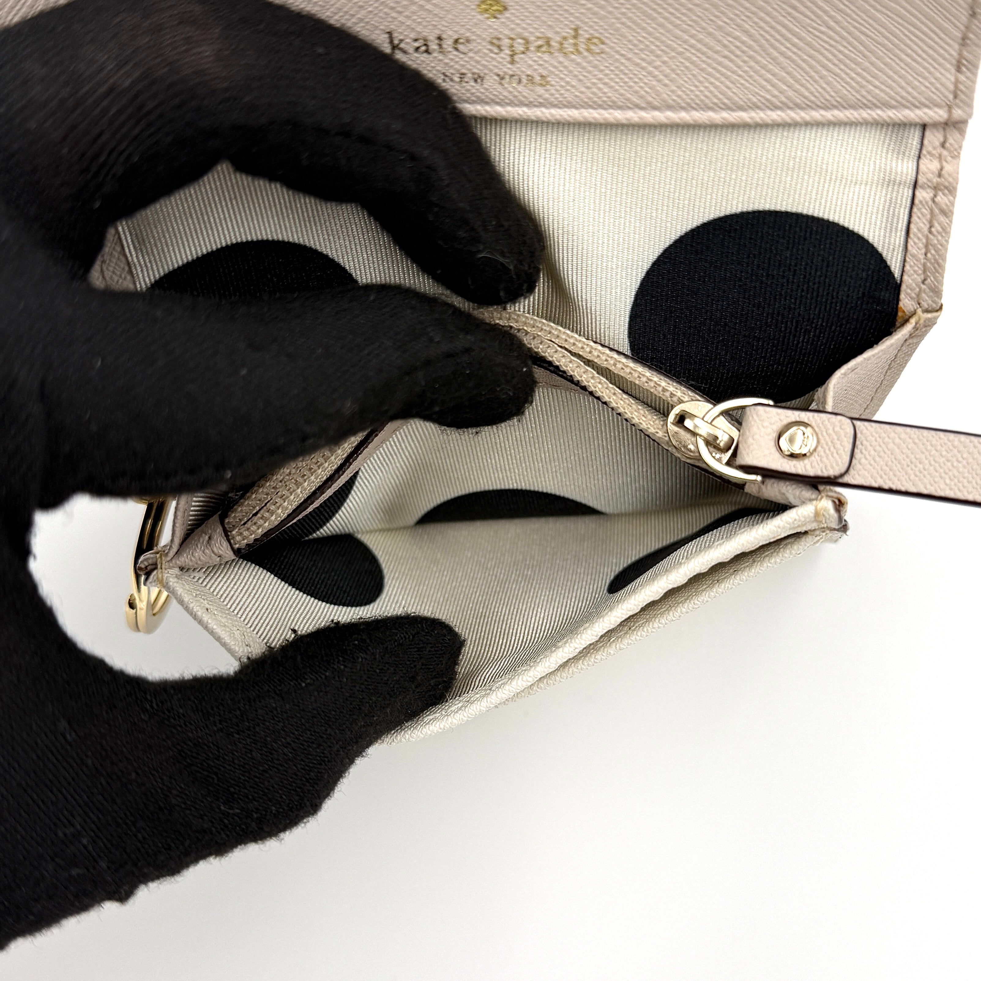 Kate Spade New York Keyring Card Holder Light Pink