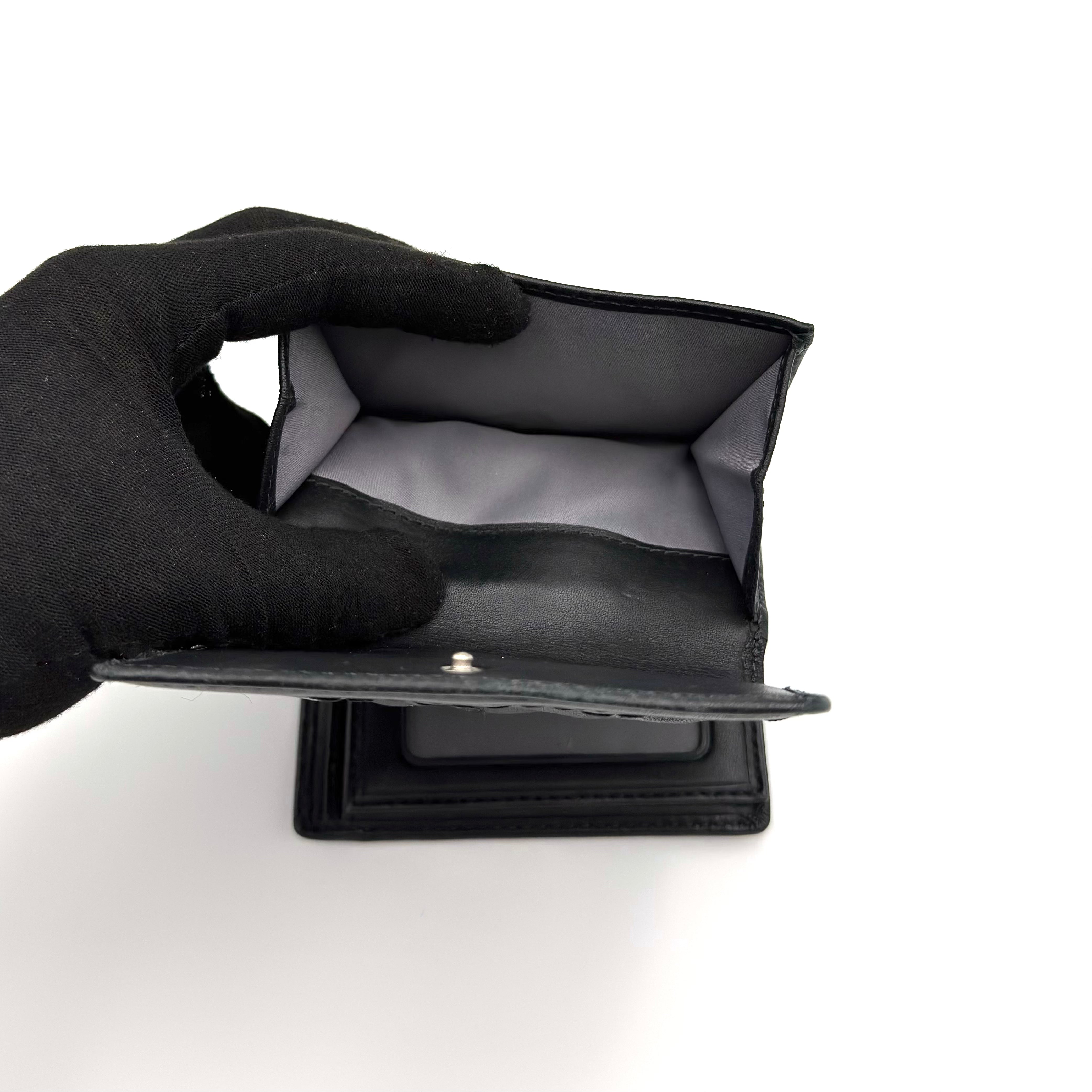 Coach Signature Soho Black Leather Wallet