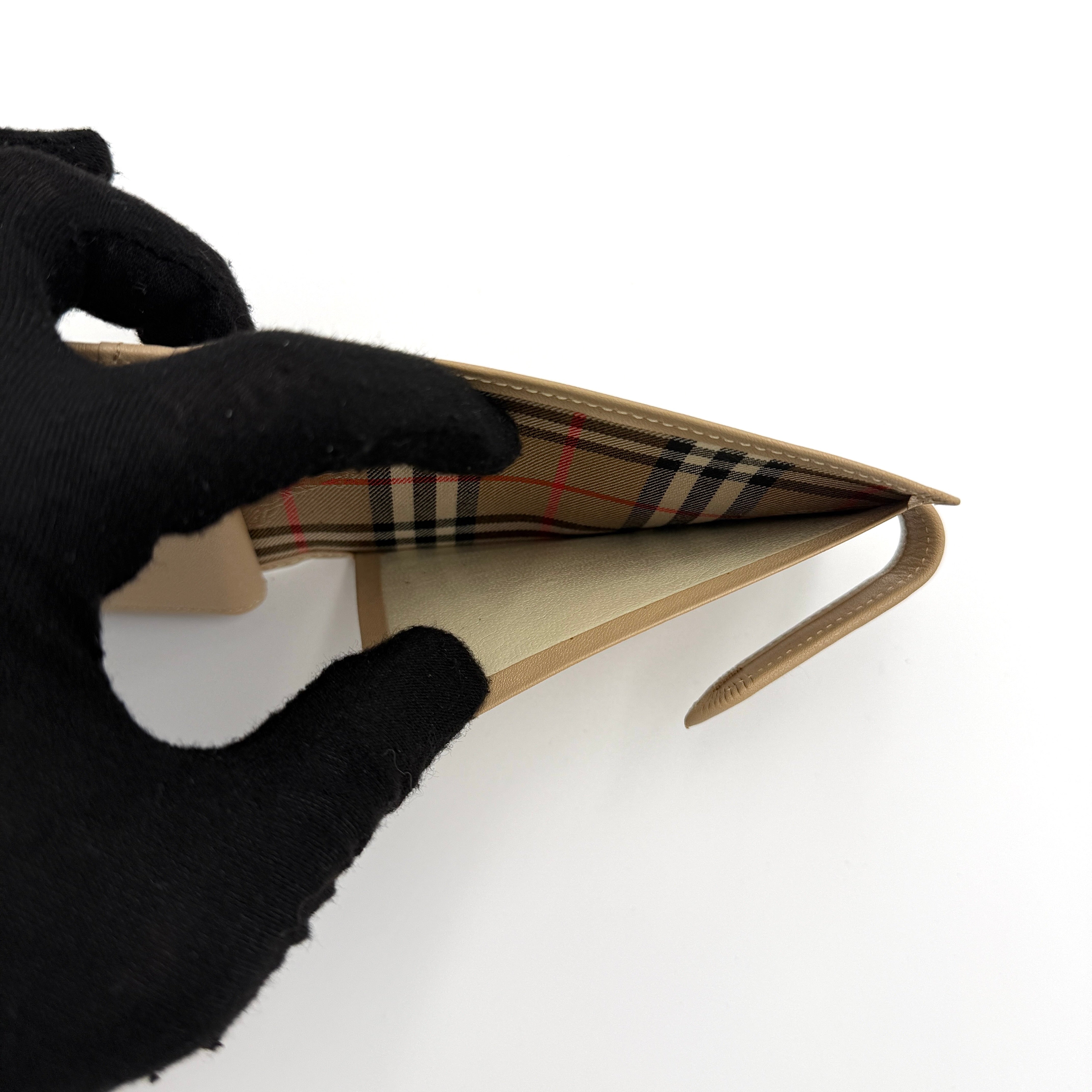 Burberry Nova Check Wallet Beige