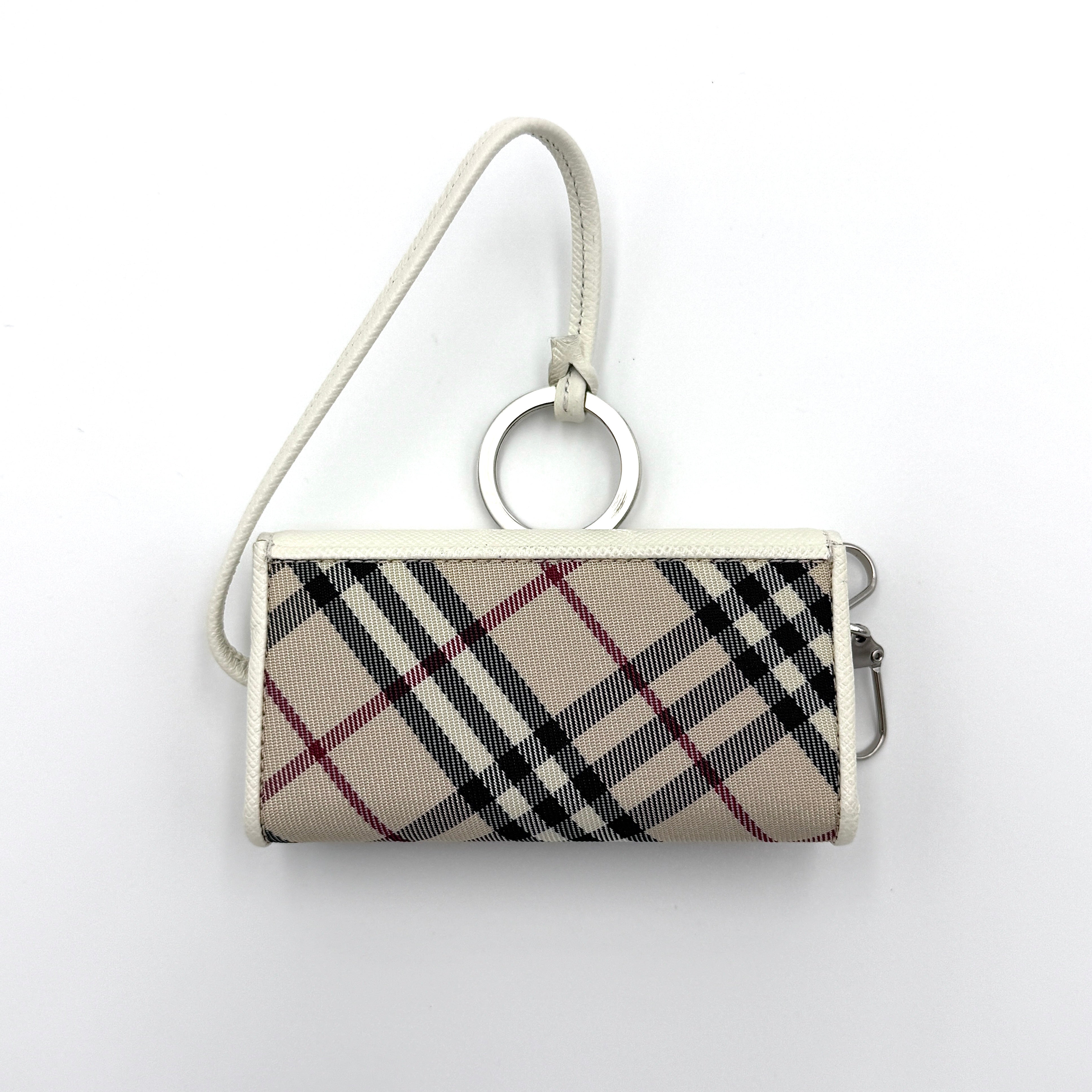 Burberry Nova Check Key Case Beige