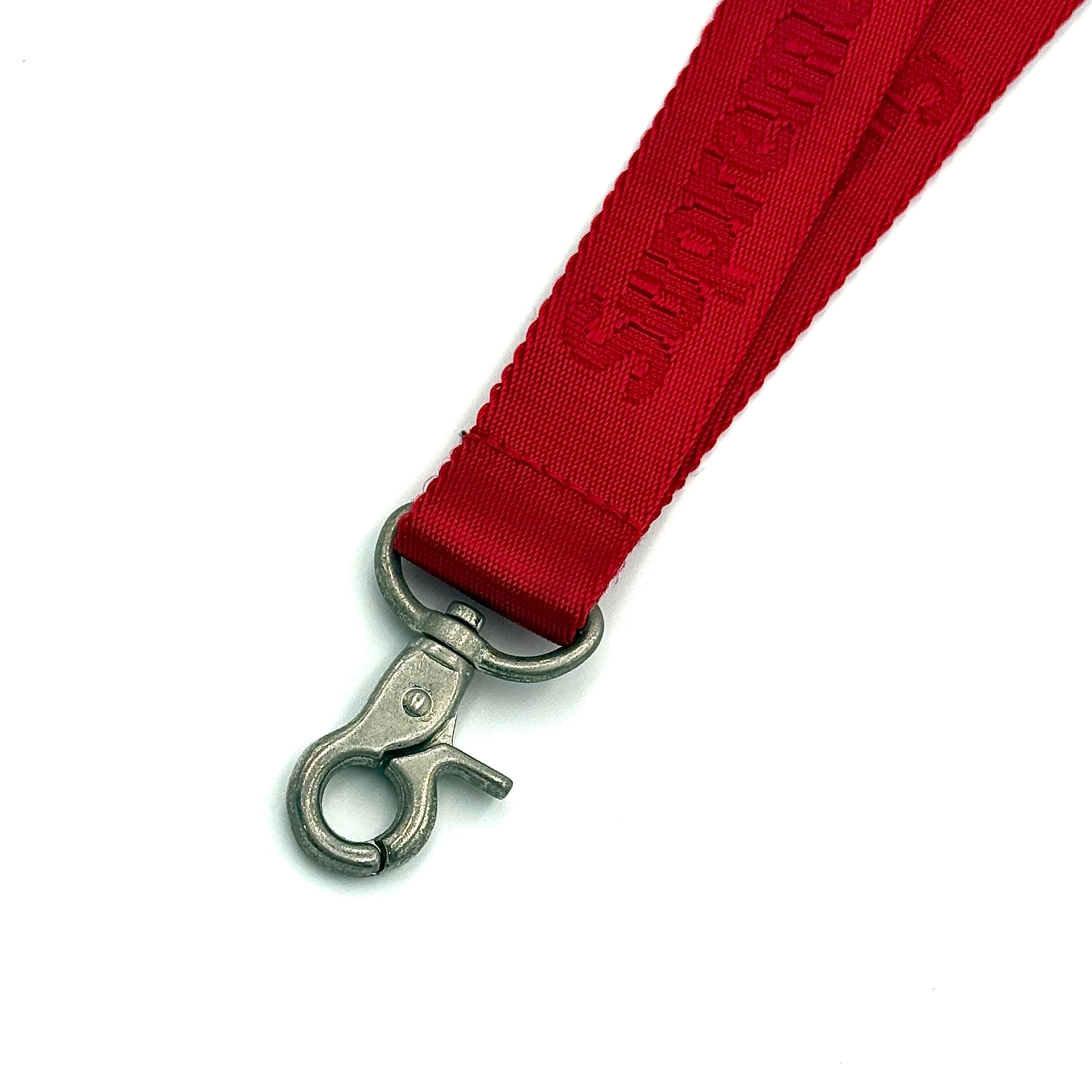 Supreme Nylon Lanyard Red
