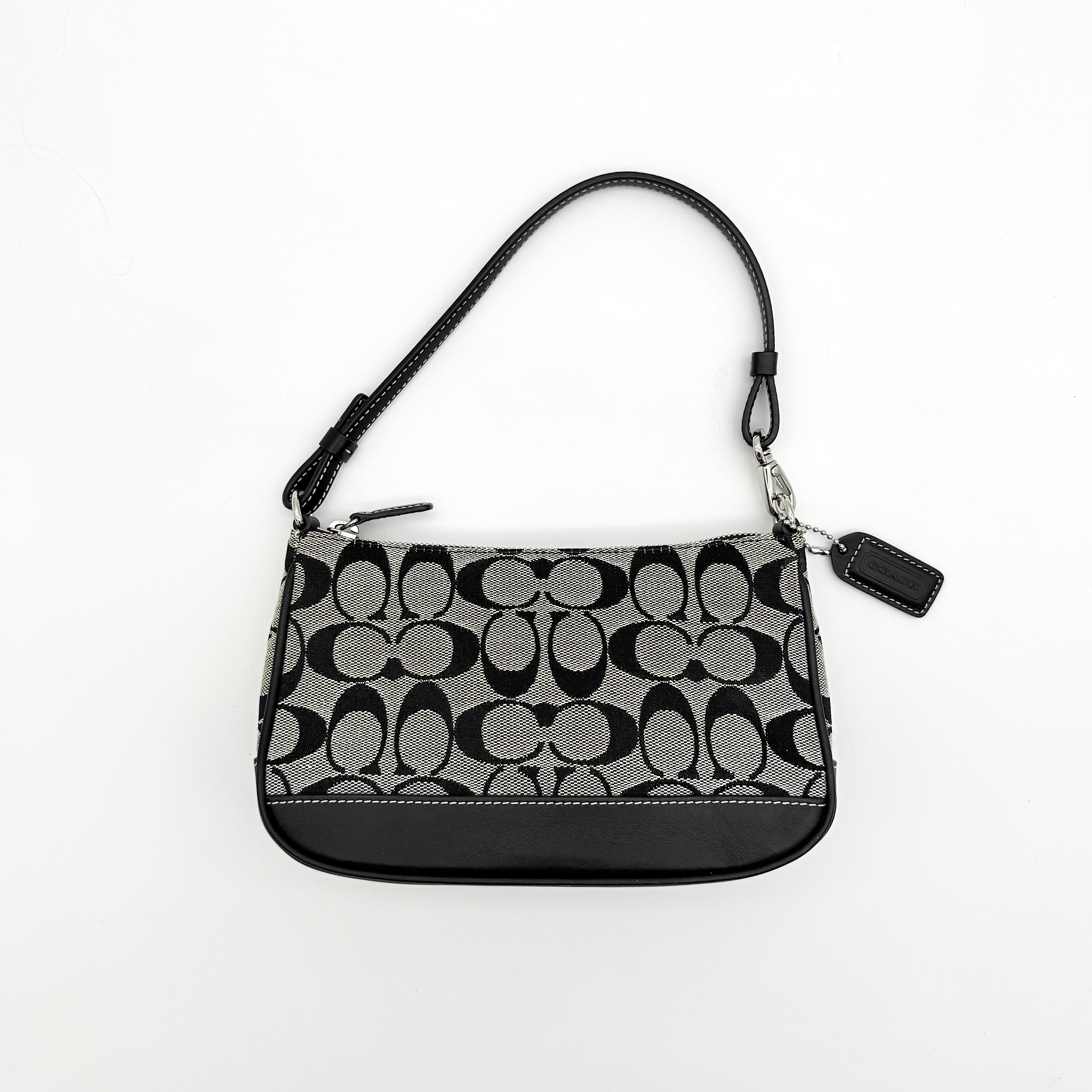 Coach Y2K Demi Shoulder Bag Grey/Black