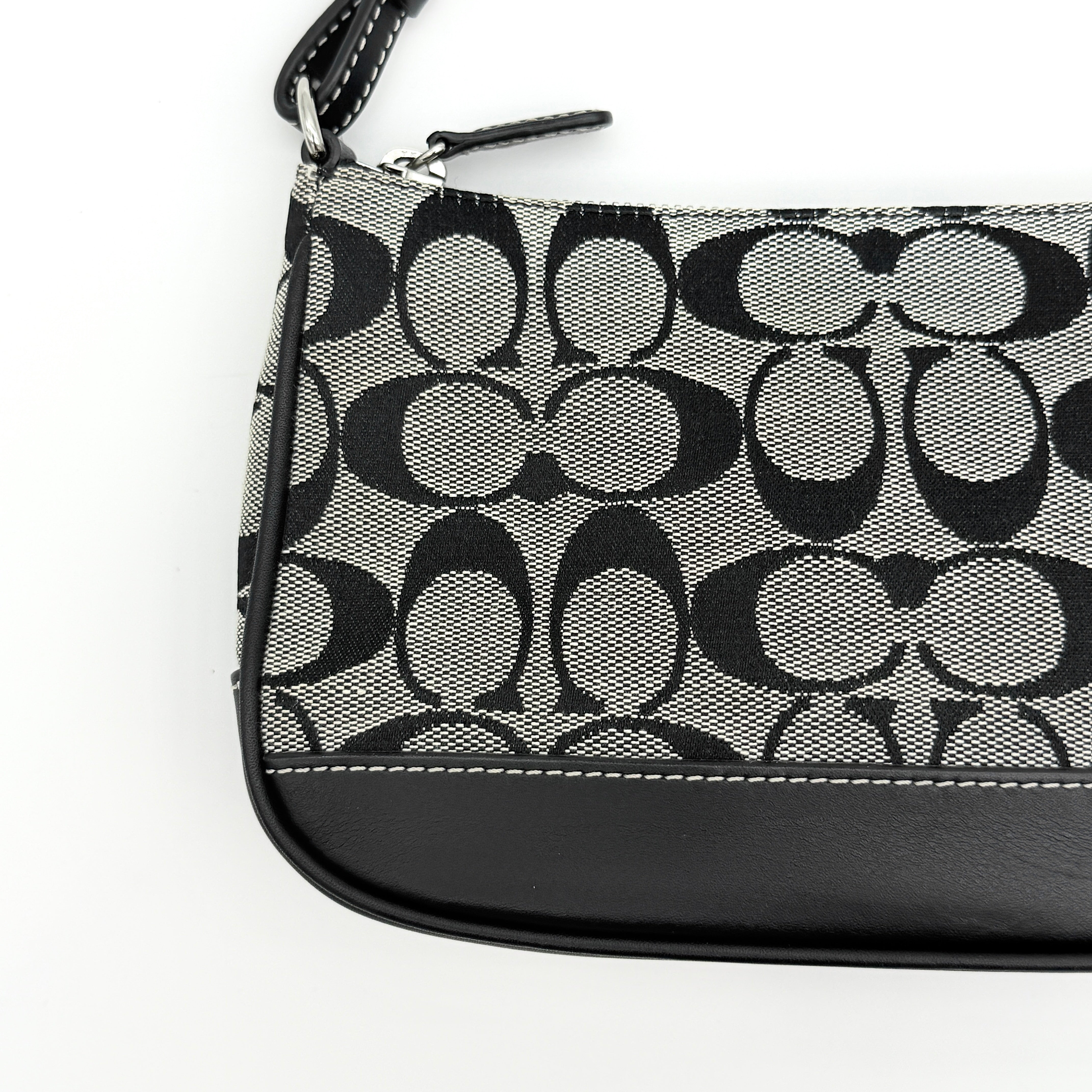 Coach Y2K Demi Shoulder Bag Grey/Black