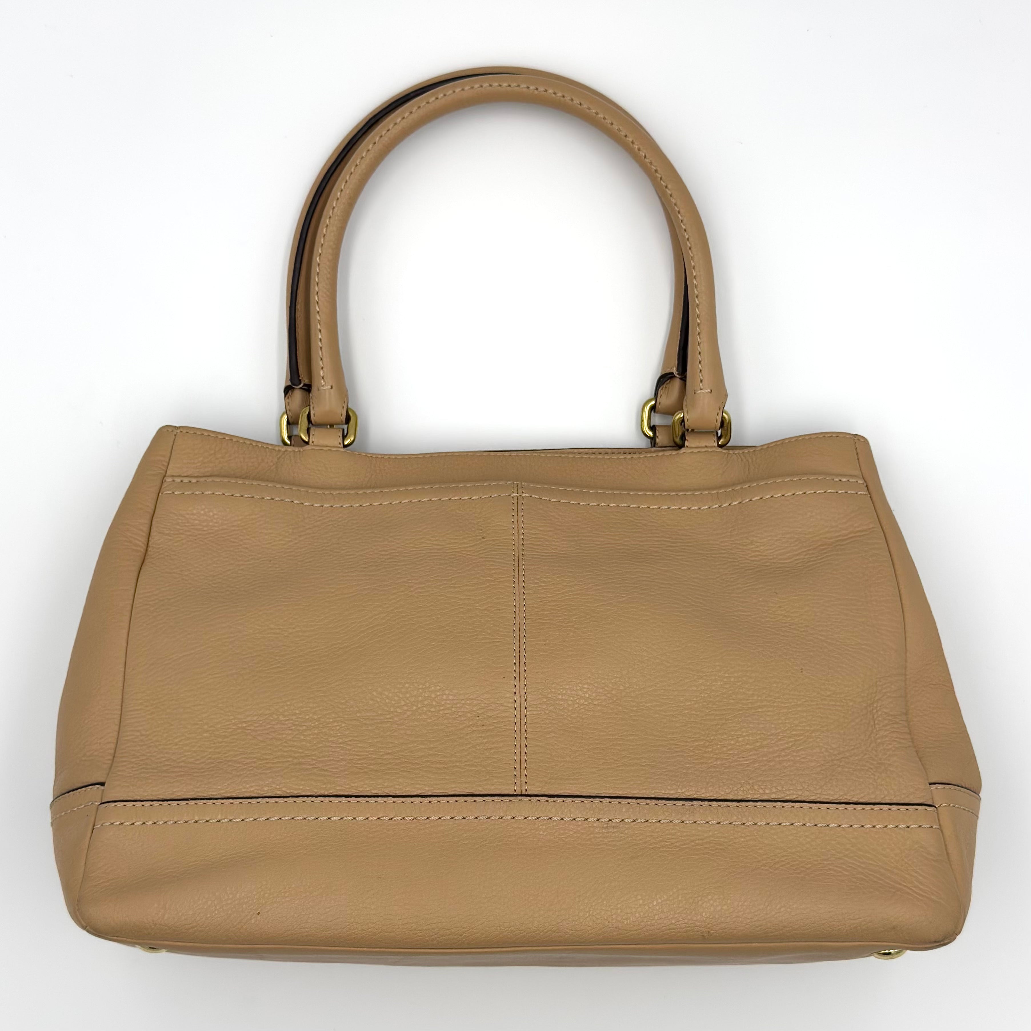 Coach Park Carryall Shoulder Bag Brown