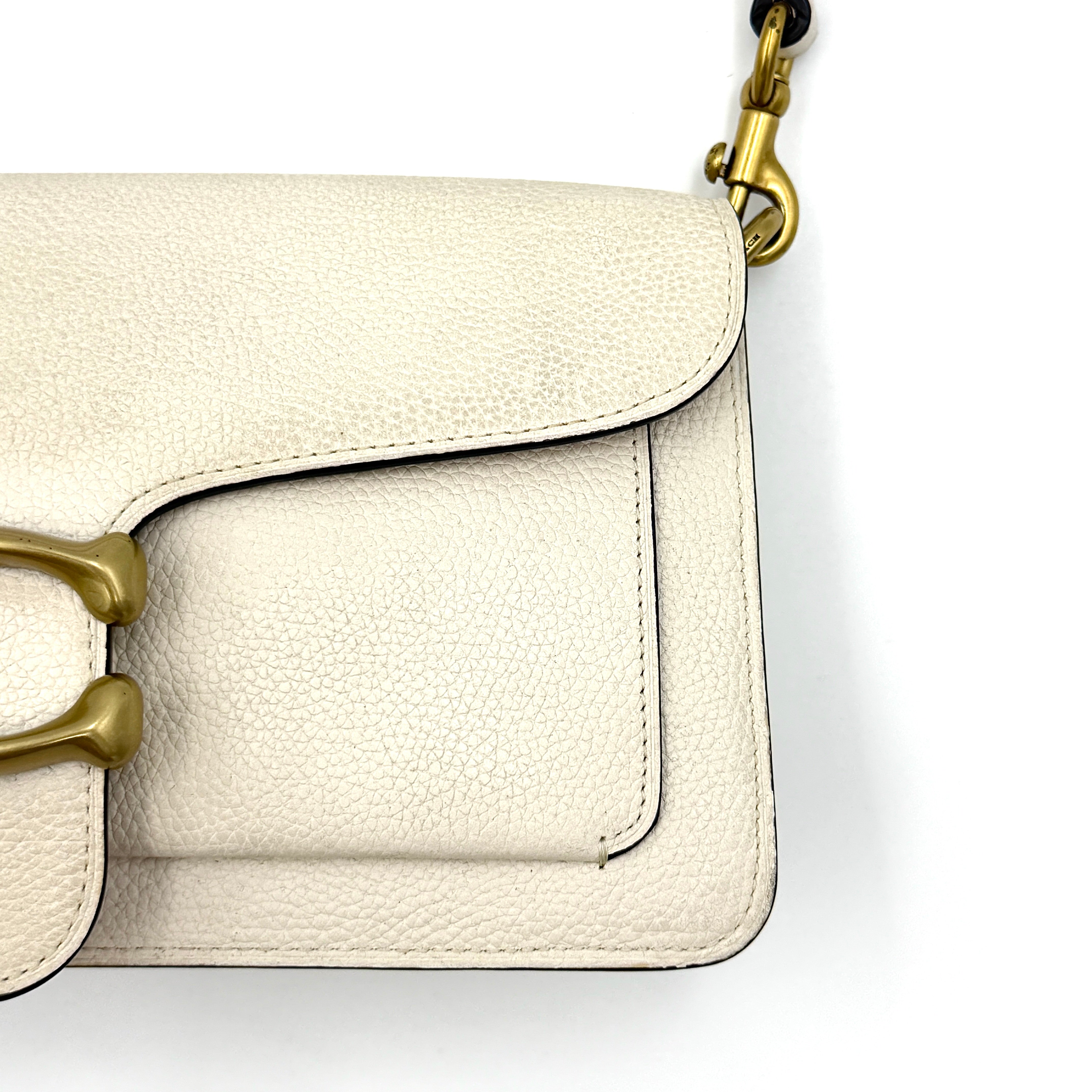 Coach 2Way Tabby 26 Shoulder Bag White