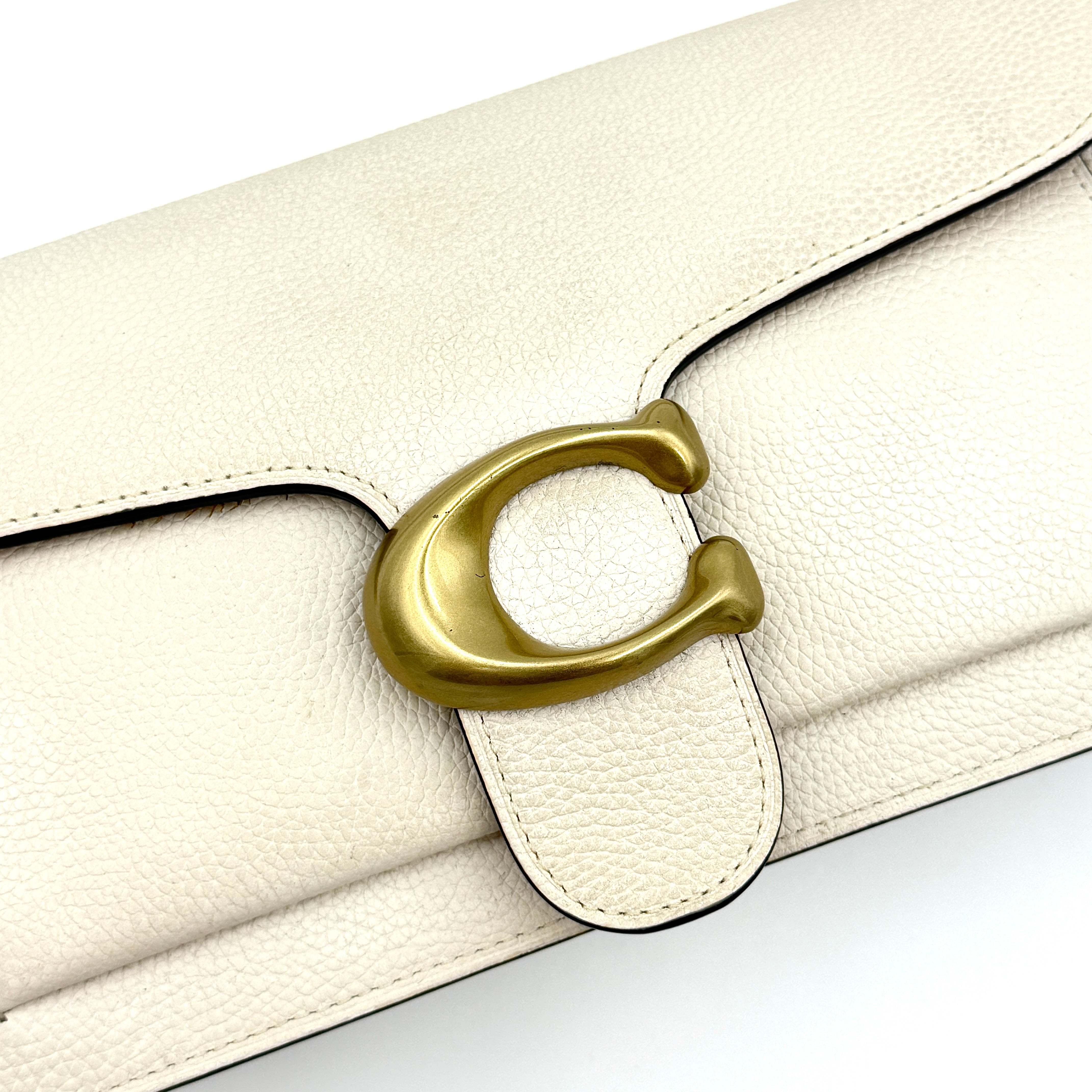 Coach 2Way Tabby 26 Shoulder Bag White