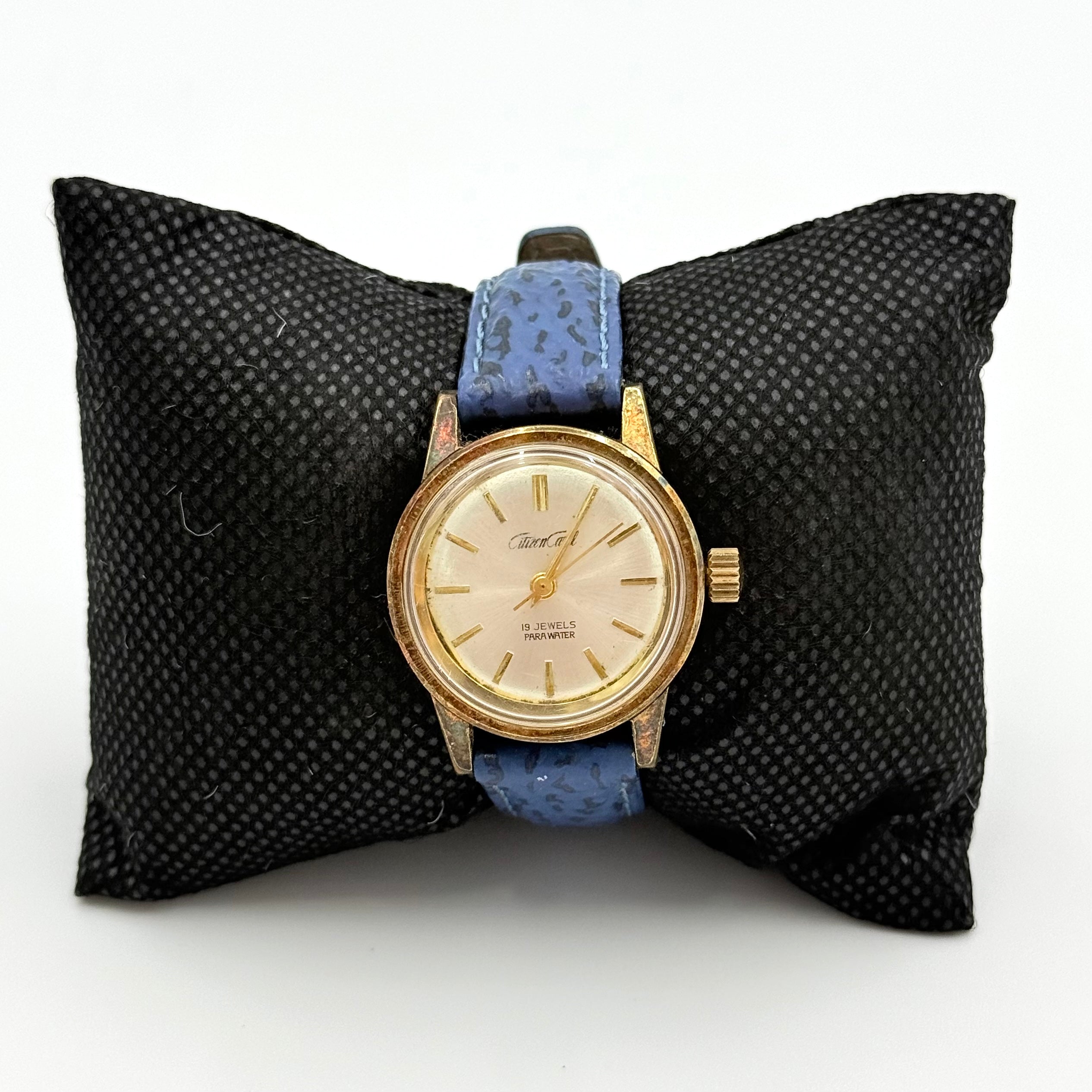 Citizen Carol Para Water C7703 Watch Gold/Blue
