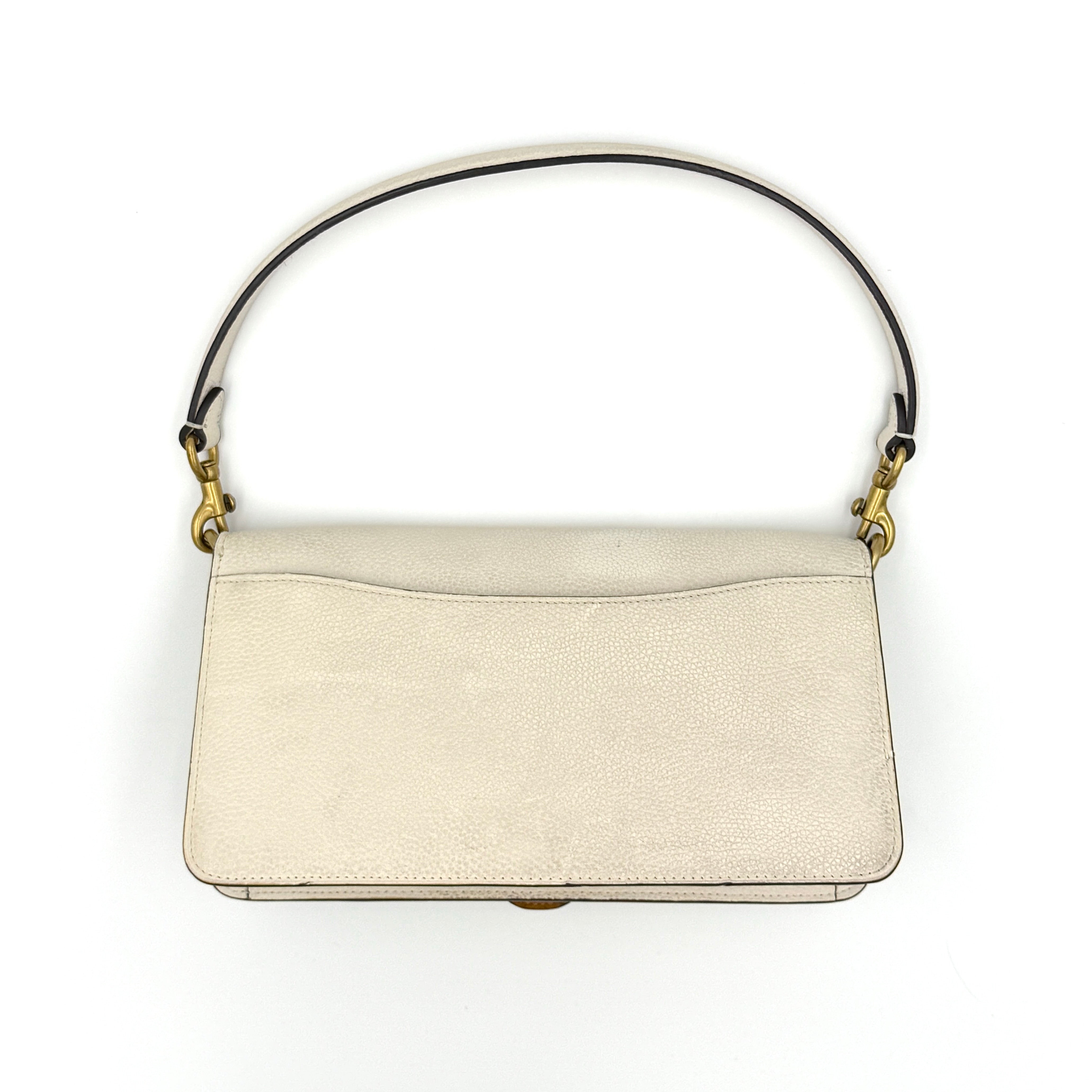 Coach 2Way Tabby 26 Shoulder Bag White