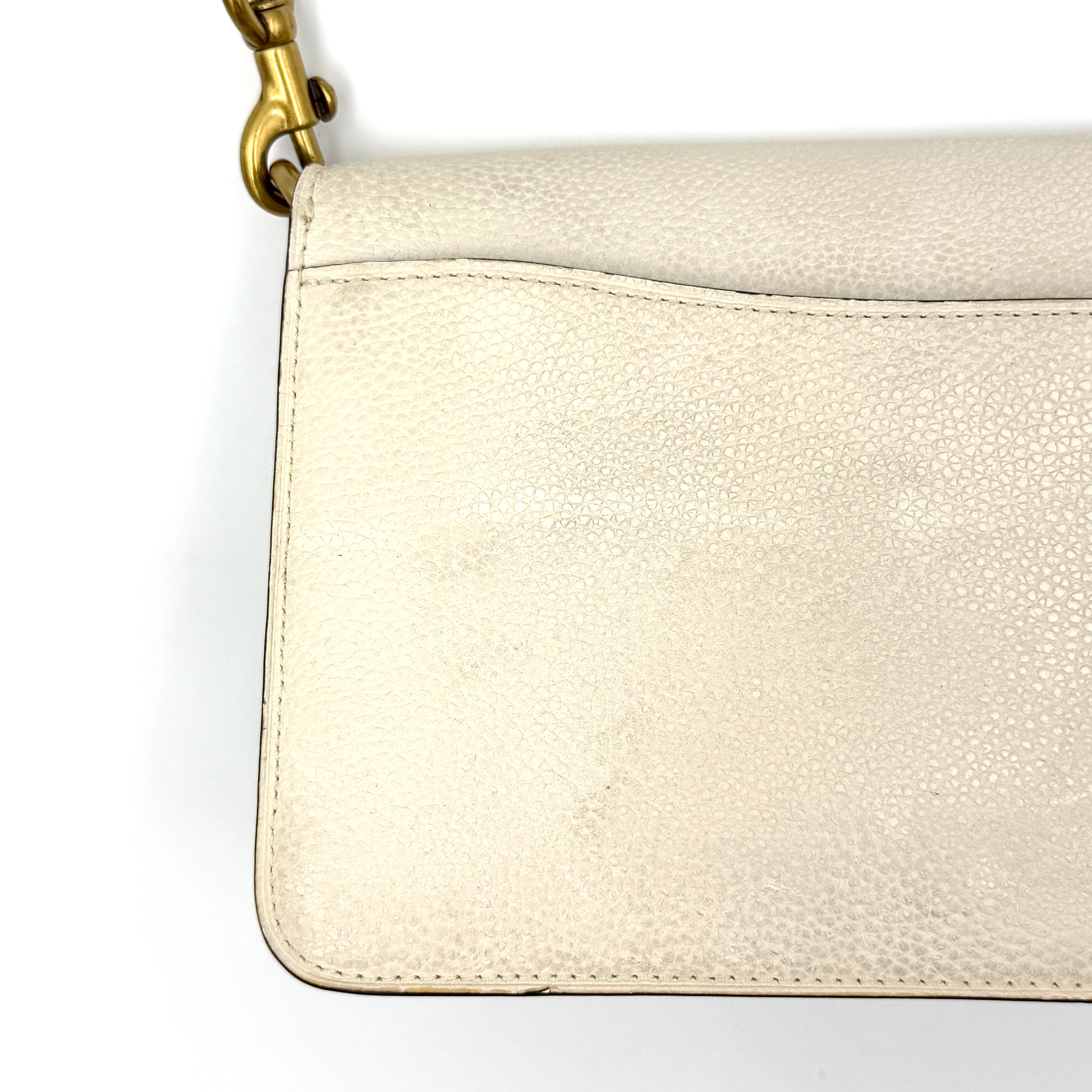 Coach 2Way Tabby 26 Shoulder Bag White