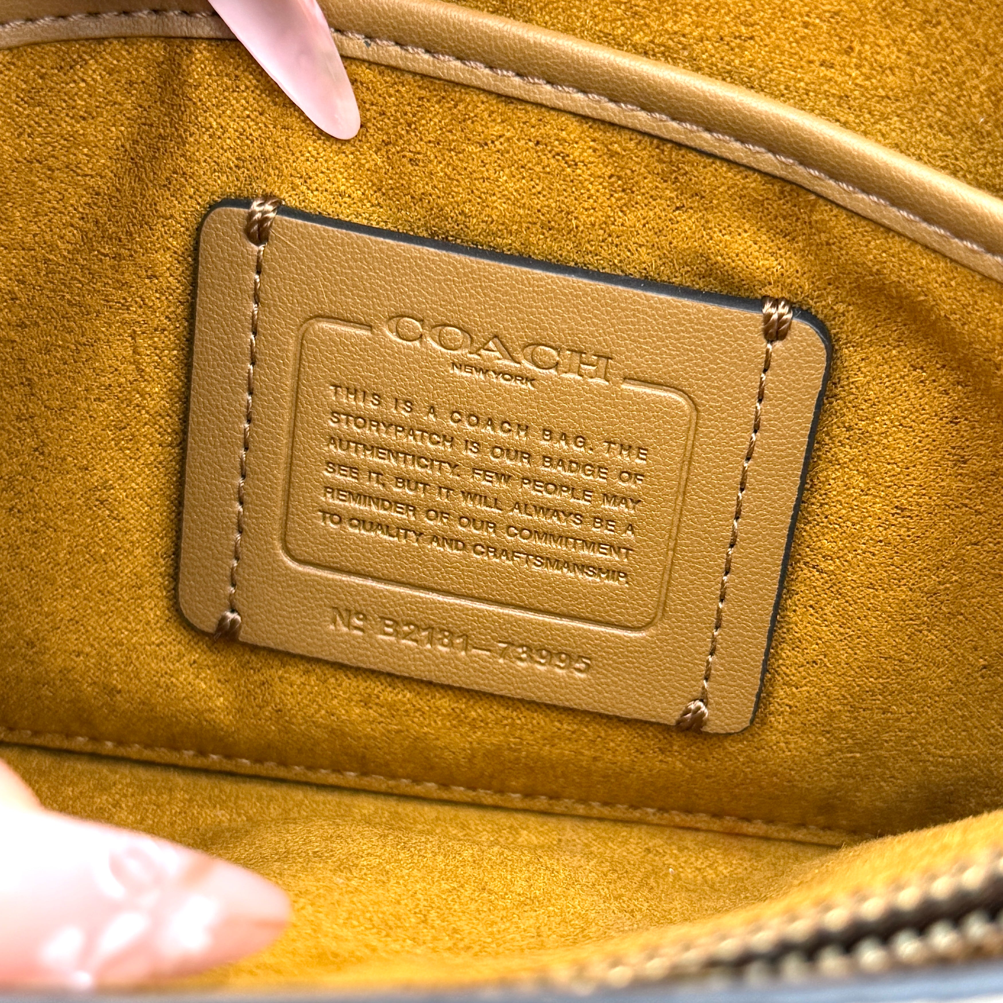 Coach 2Way Tabby 26 Shoulder Bag White