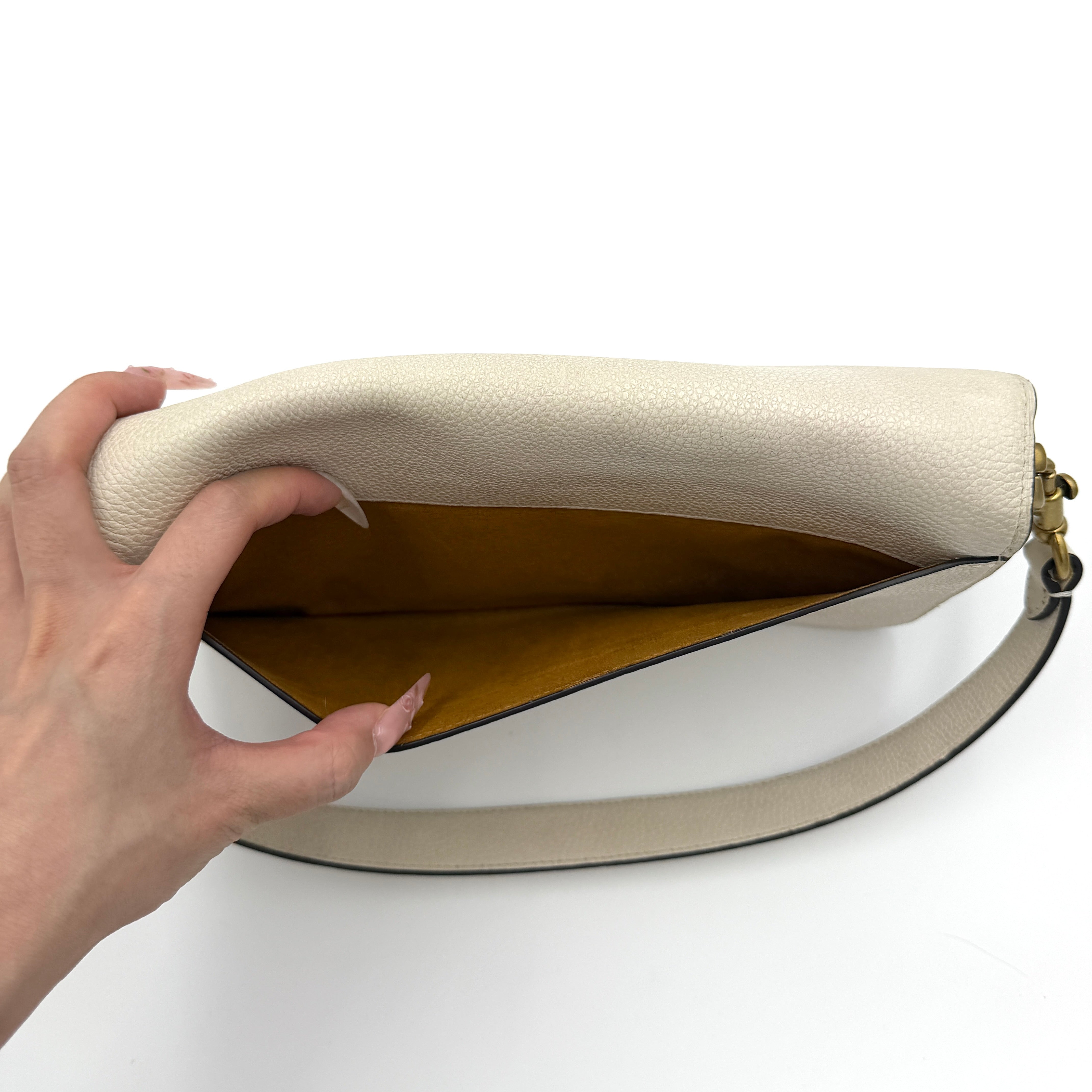 Coach 2Way Tabby 26 Shoulder Bag White