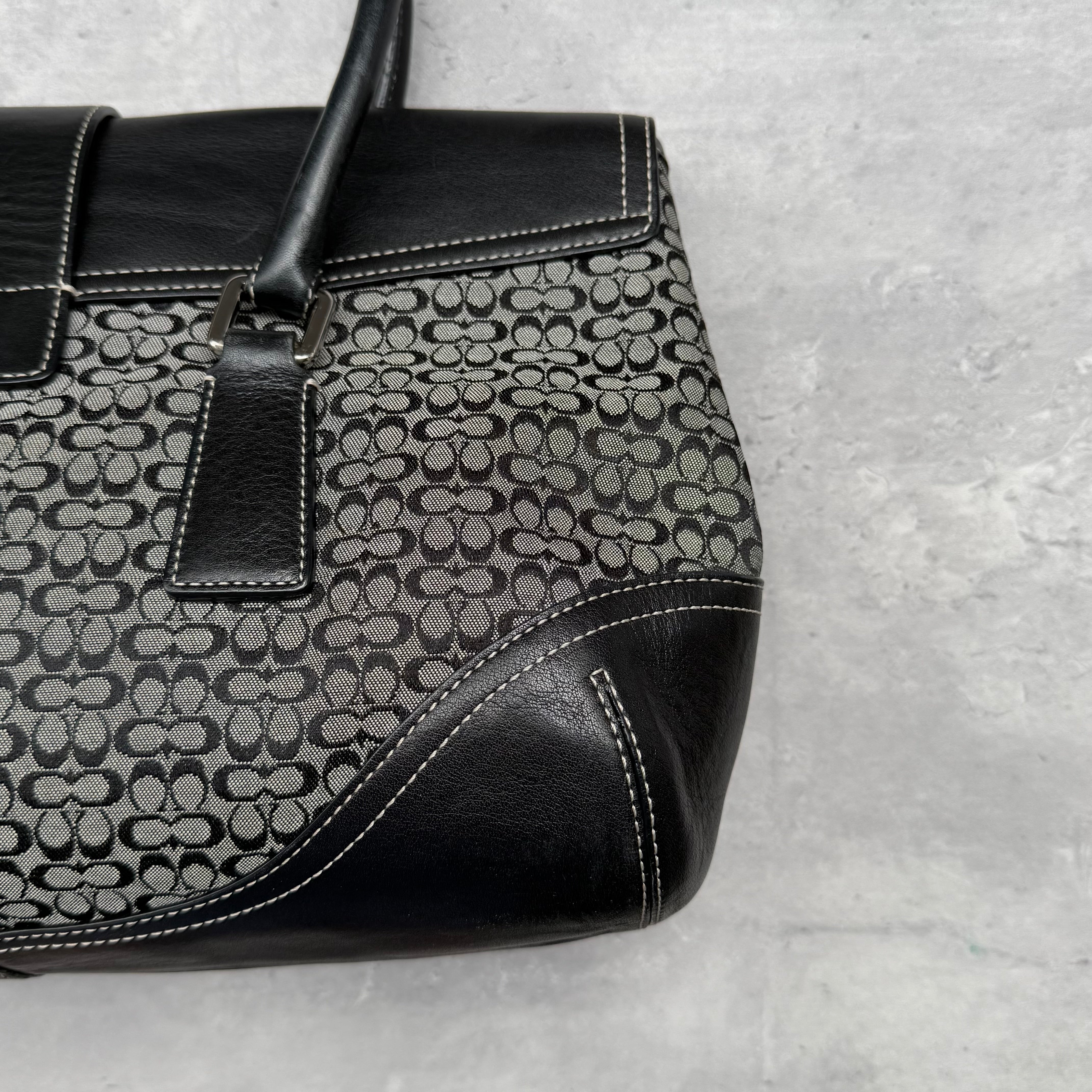 Coach Y2K Soho Shoulder Bag Grey/Black