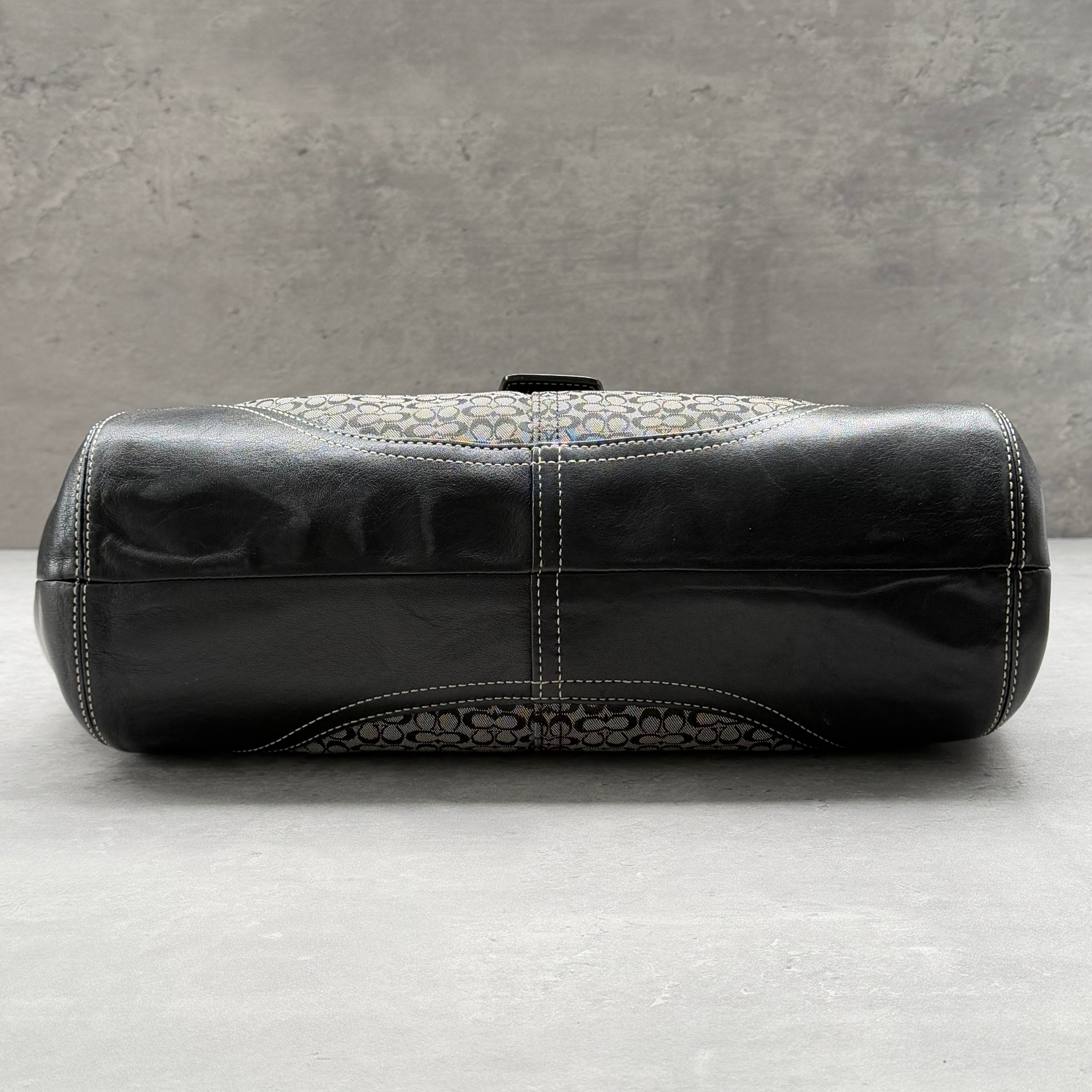 Coach Y2K Soho Shoulder Bag Grey/Black