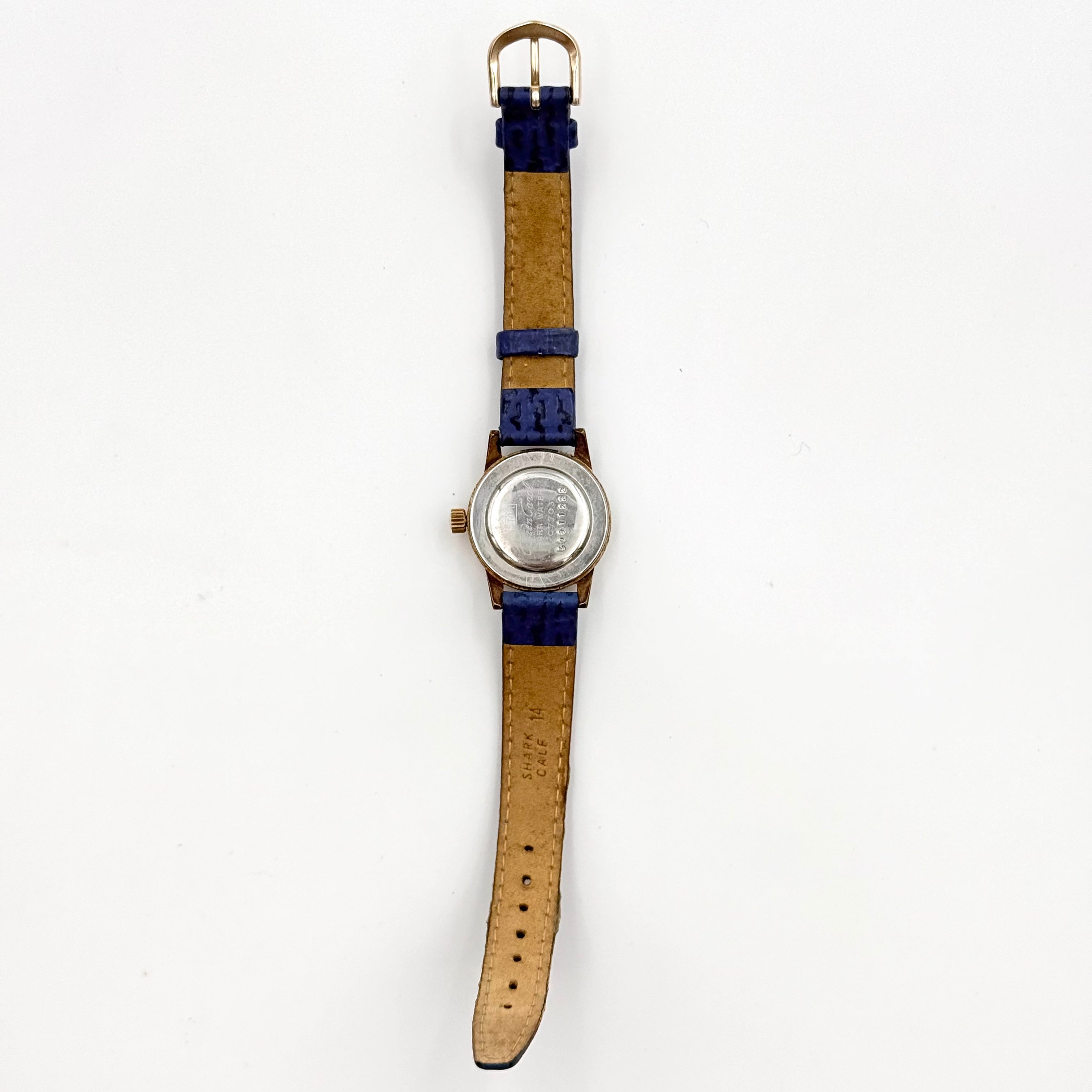 Citizen Carol Para Water C7703 Watch Gold/Blue