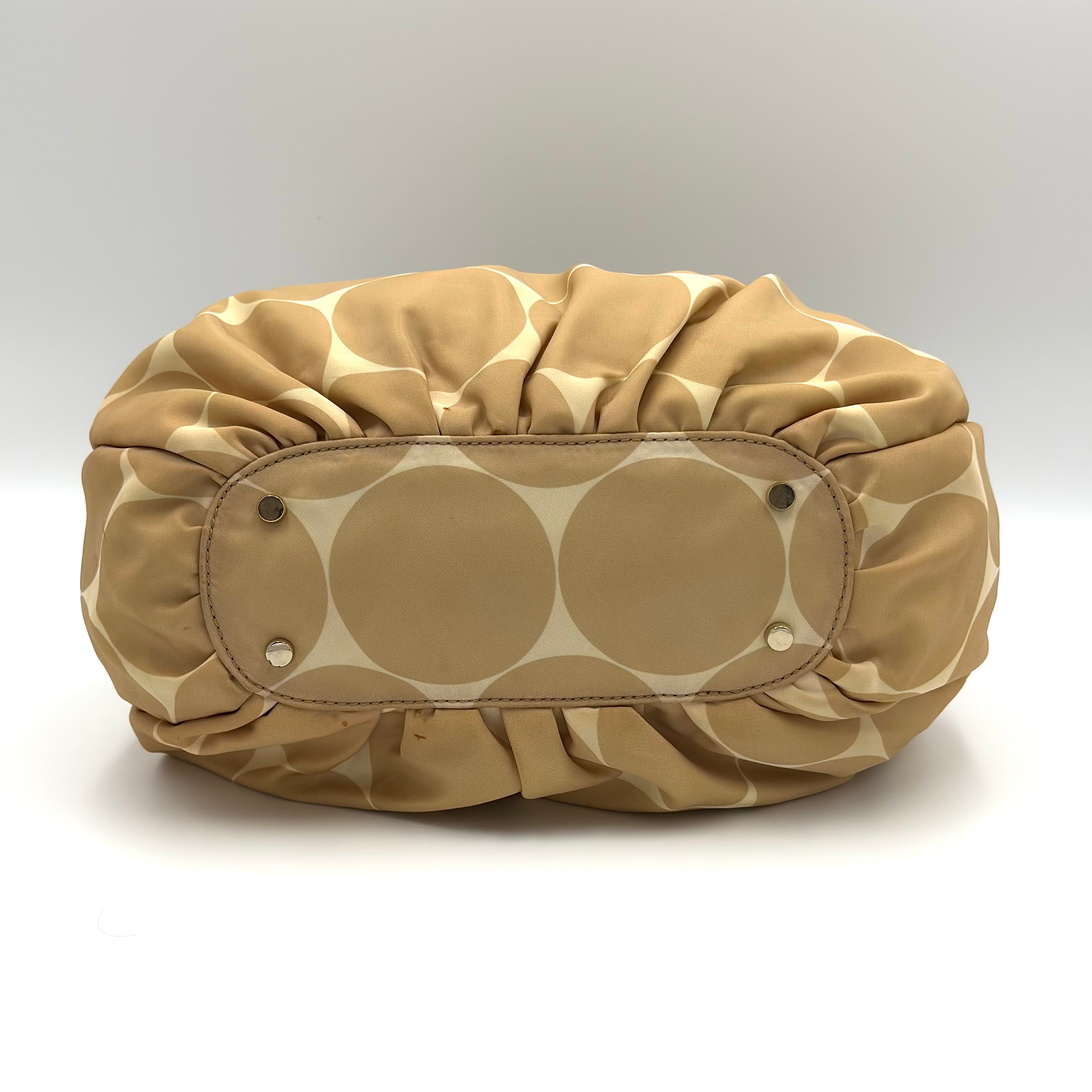 Kate Spade New York Deborah Dot Nylon Shoulder Bag Brown/Beige