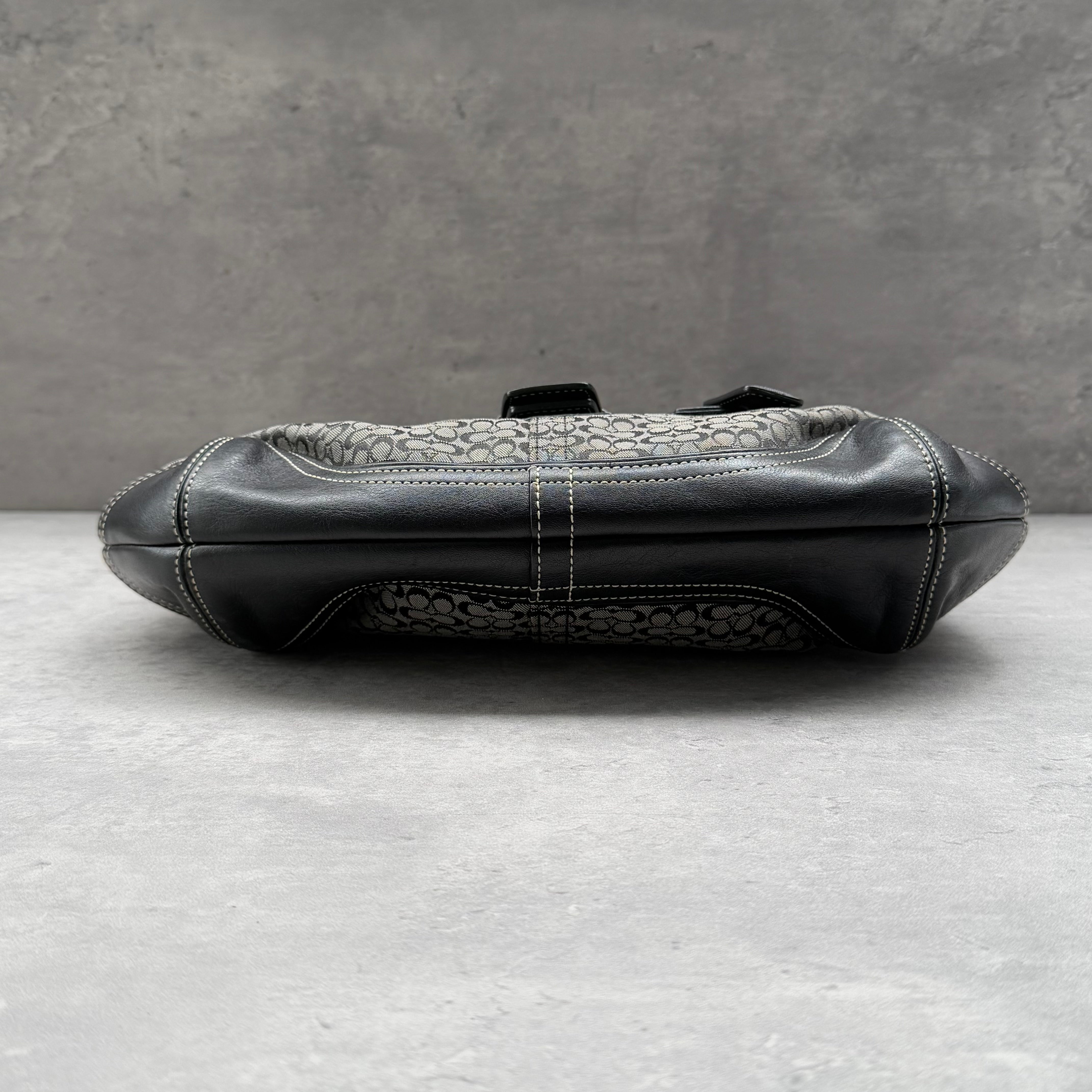 Coach Y2K Soho Shoulder Bag Grey/Black