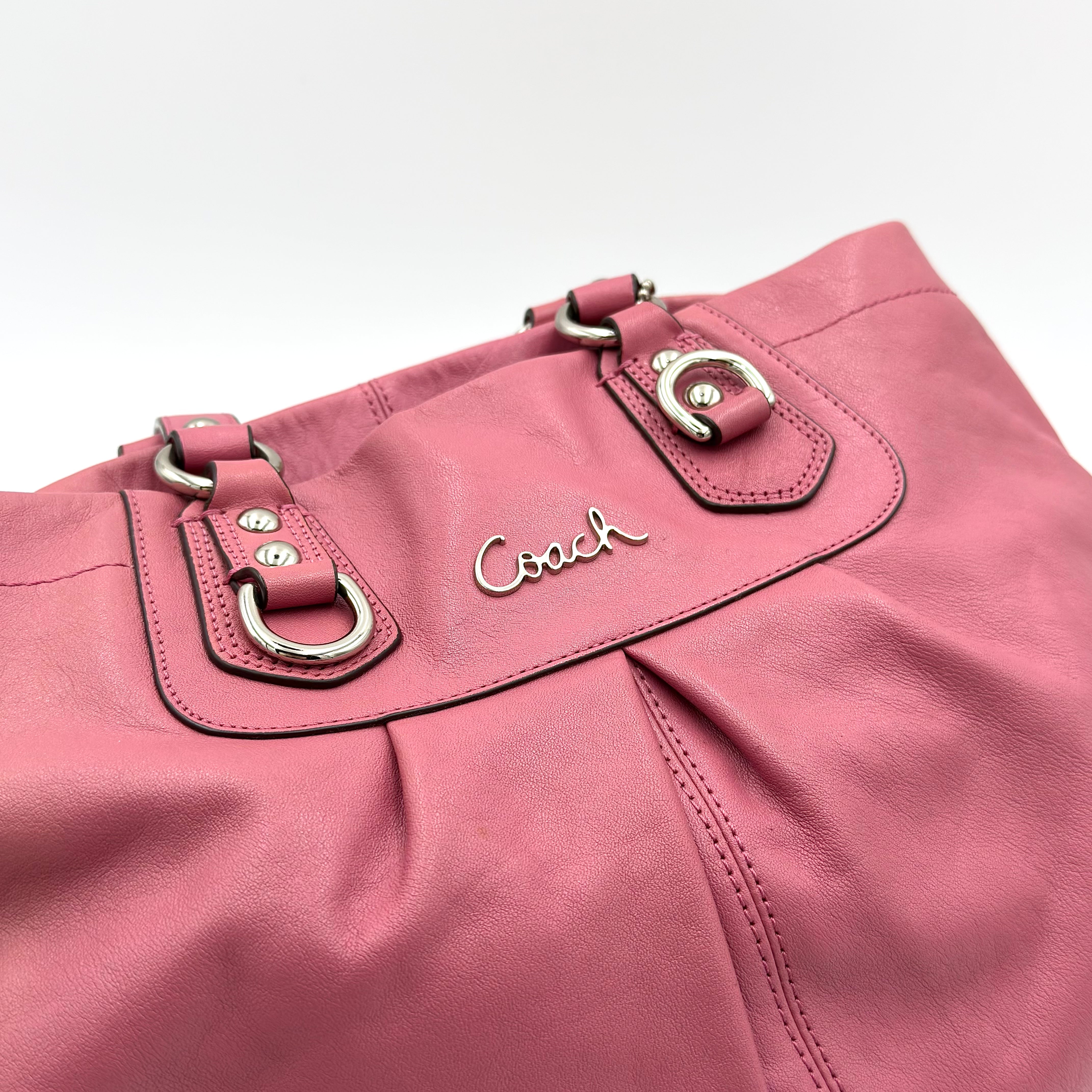 Coach 2Way Ashley Shoulder Bag Pink