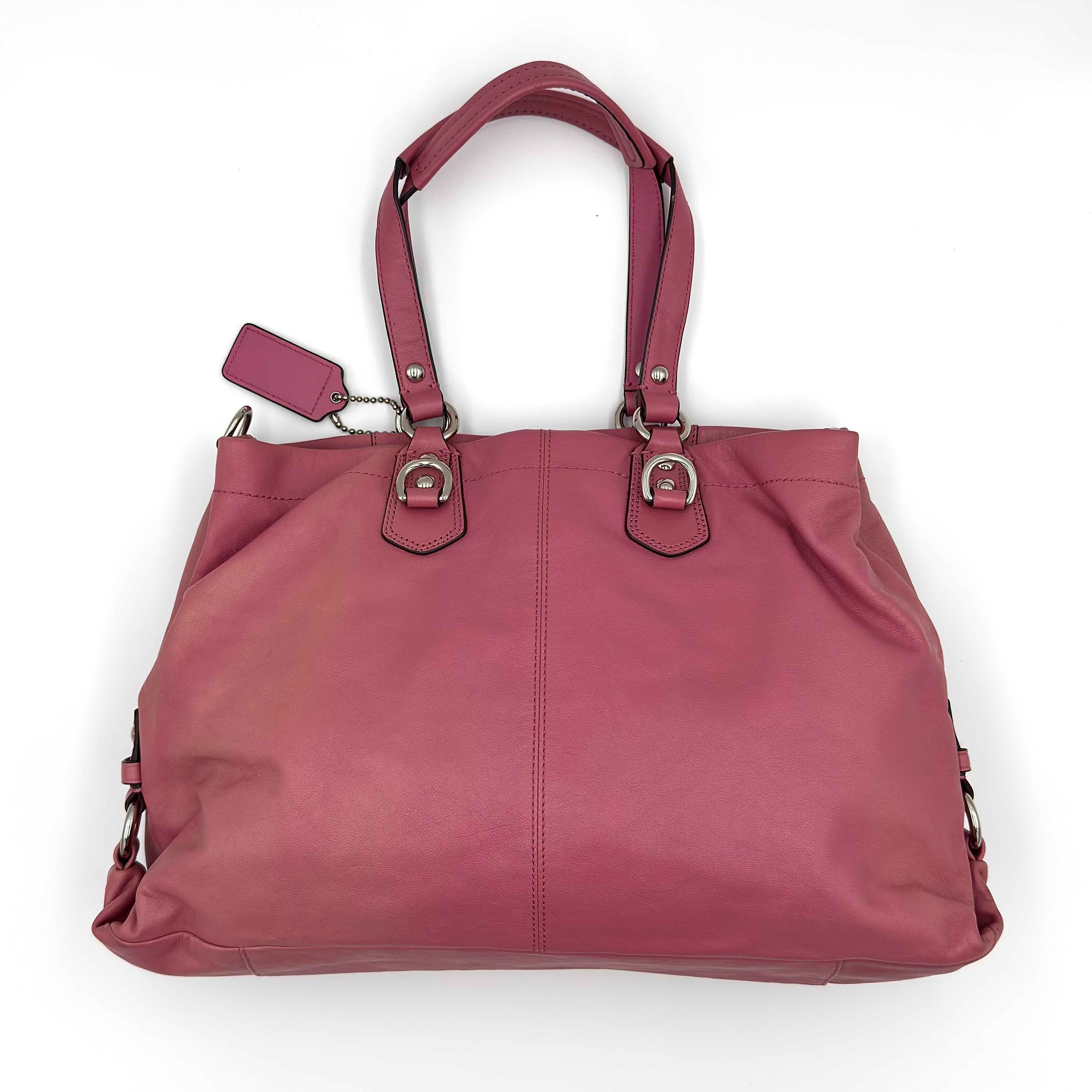 Coach 2Way Ashley Shoulder Bag Pink