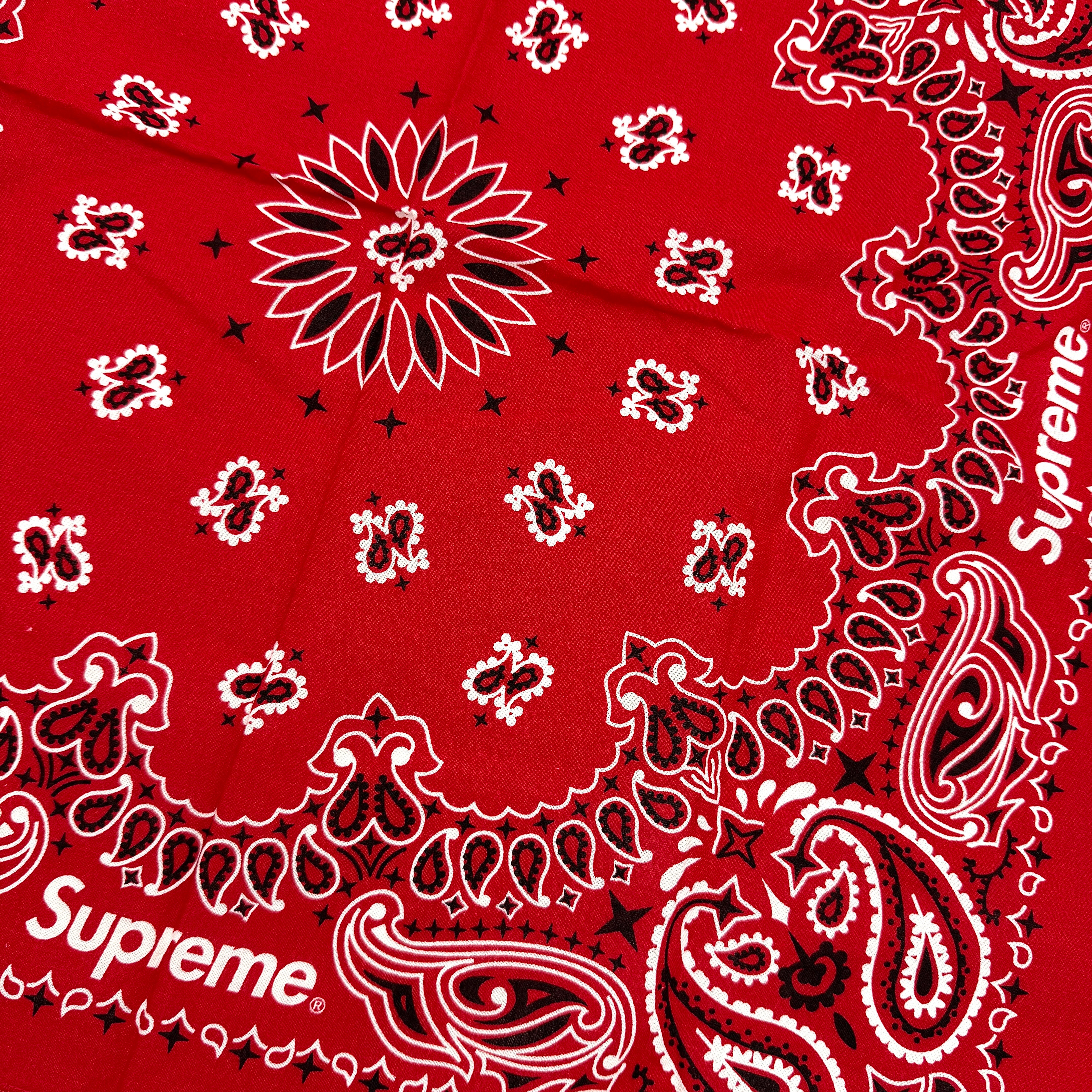 Supreme Hav-A-Hank Bandana Red