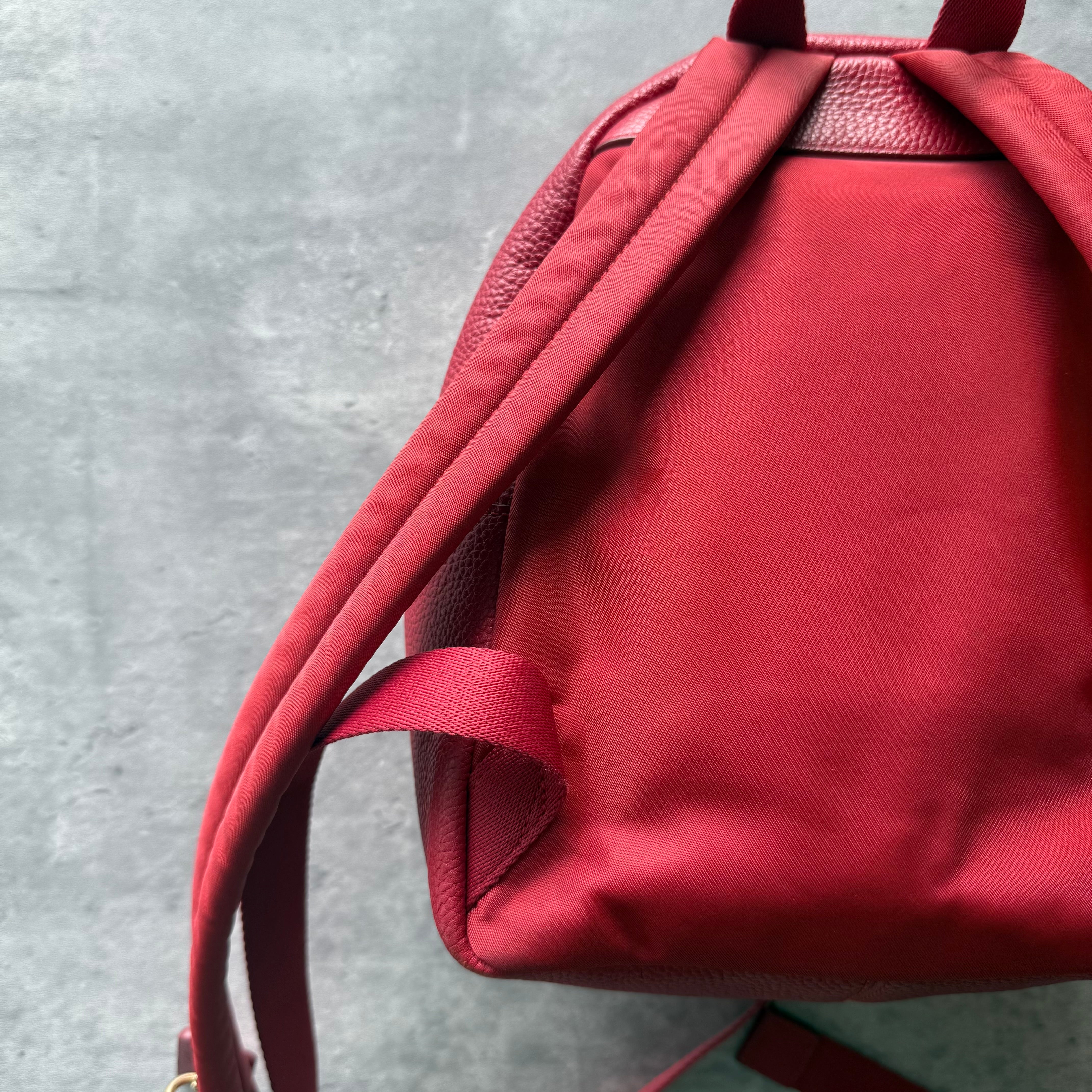 Coach Mini Charlie Backpack Red