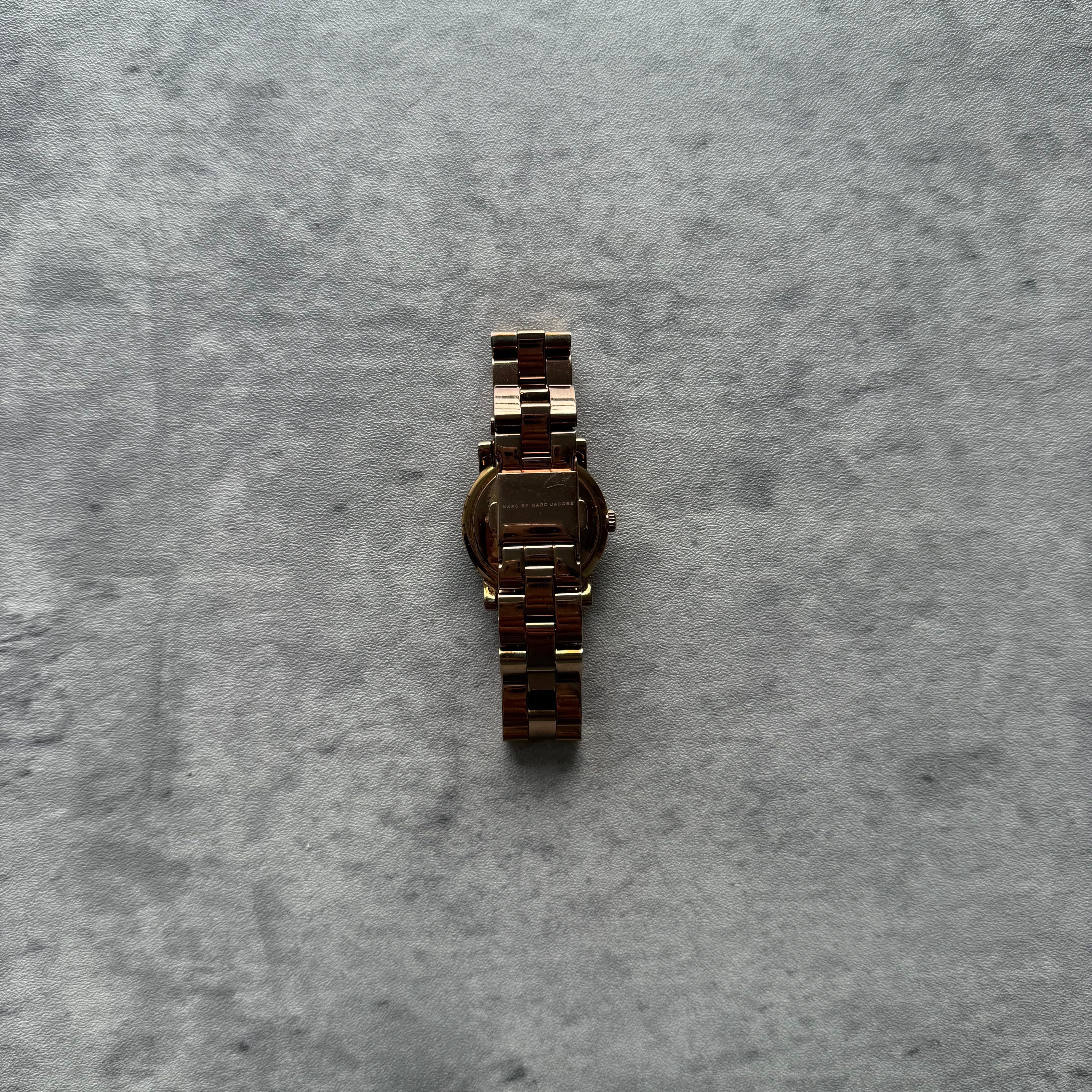 Marc Jacobs Mini Amy White Dial Rose Gold Watch
