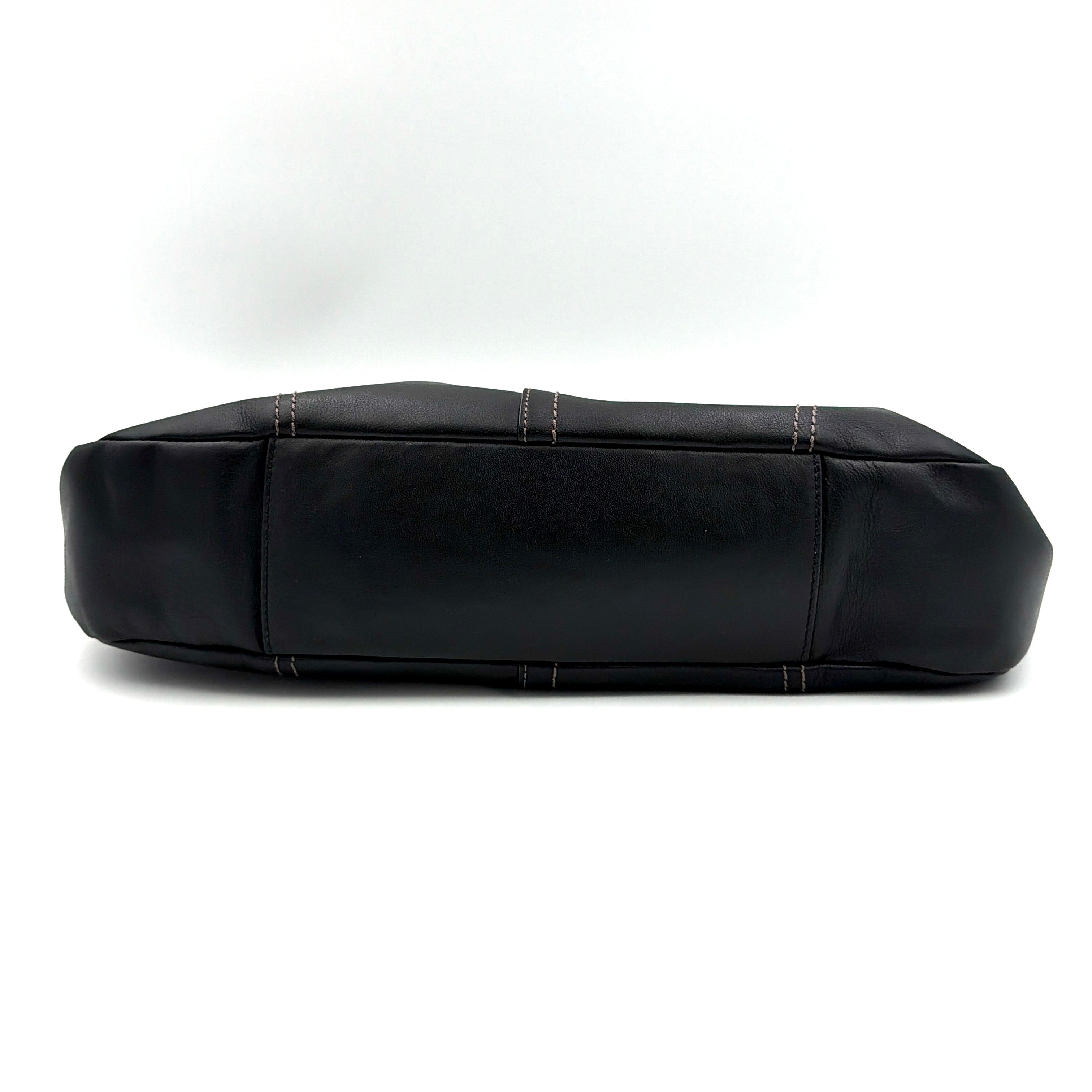 Coach Y2K Hamilton Hobo Shoulder Bag Black