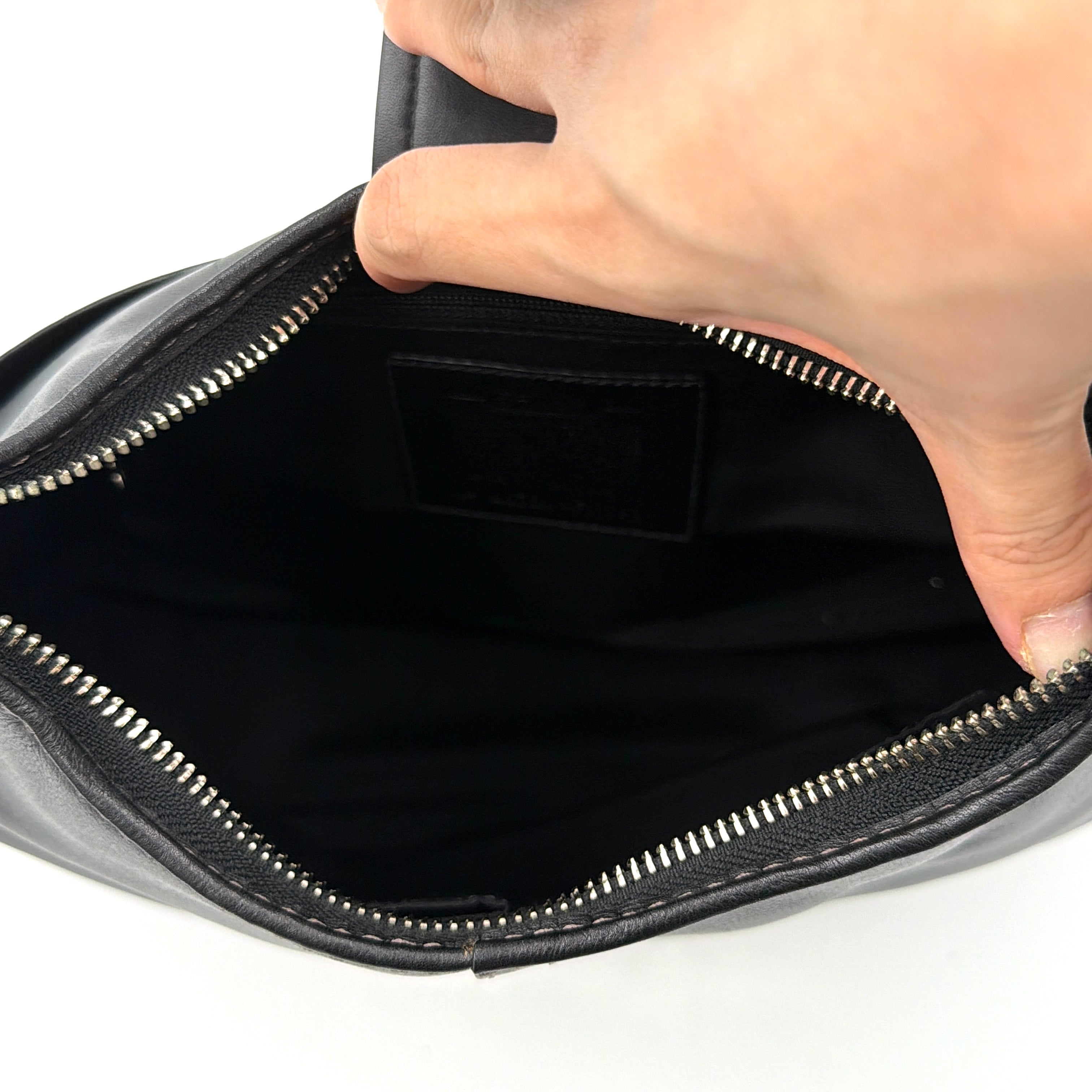 Coach Y2K Hamilton Hobo Shoulder Bag Black