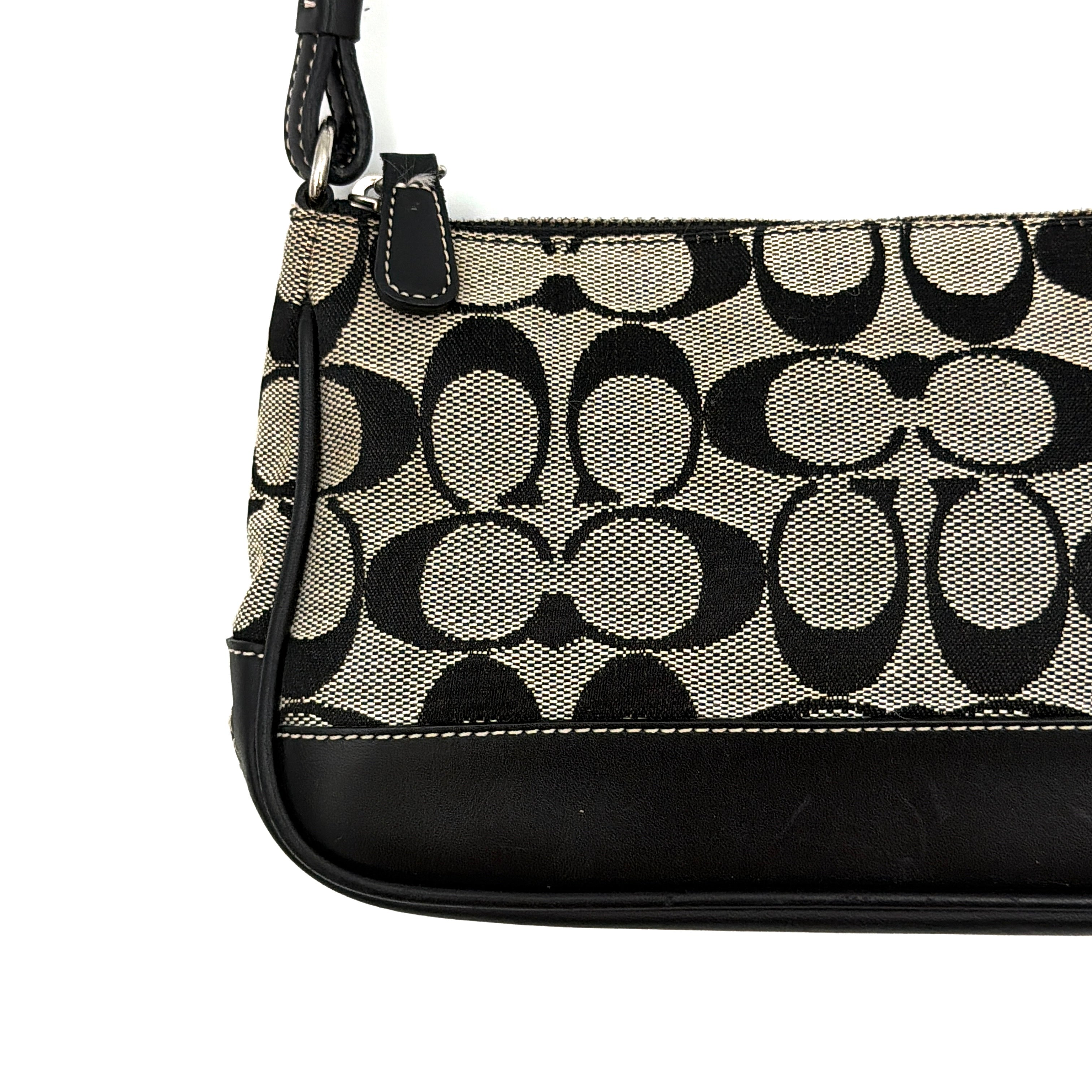 Coach Y2K Demi Shoulder Bag Black/Grey