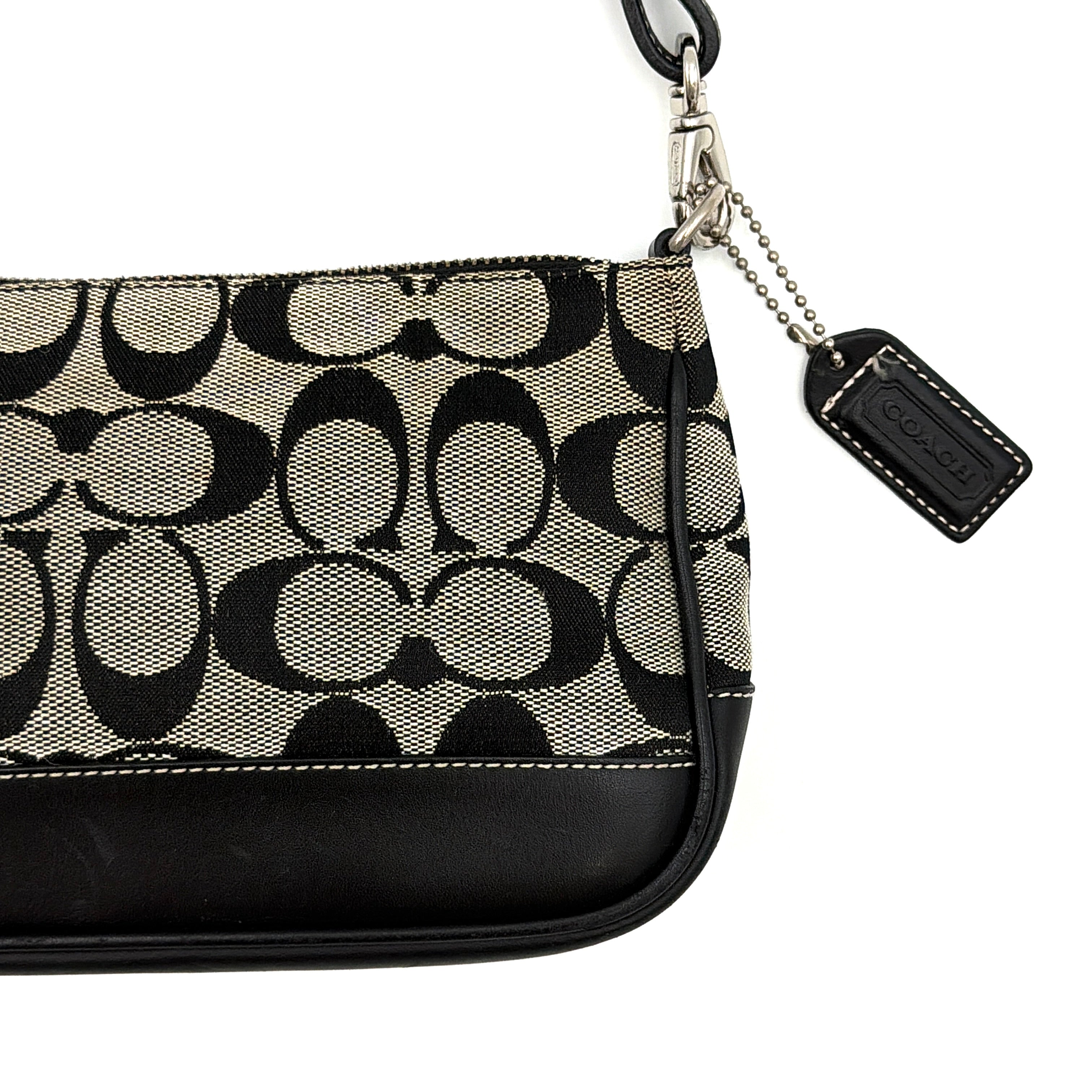 Coach Y2K Demi Shoulder Bag Black/Grey