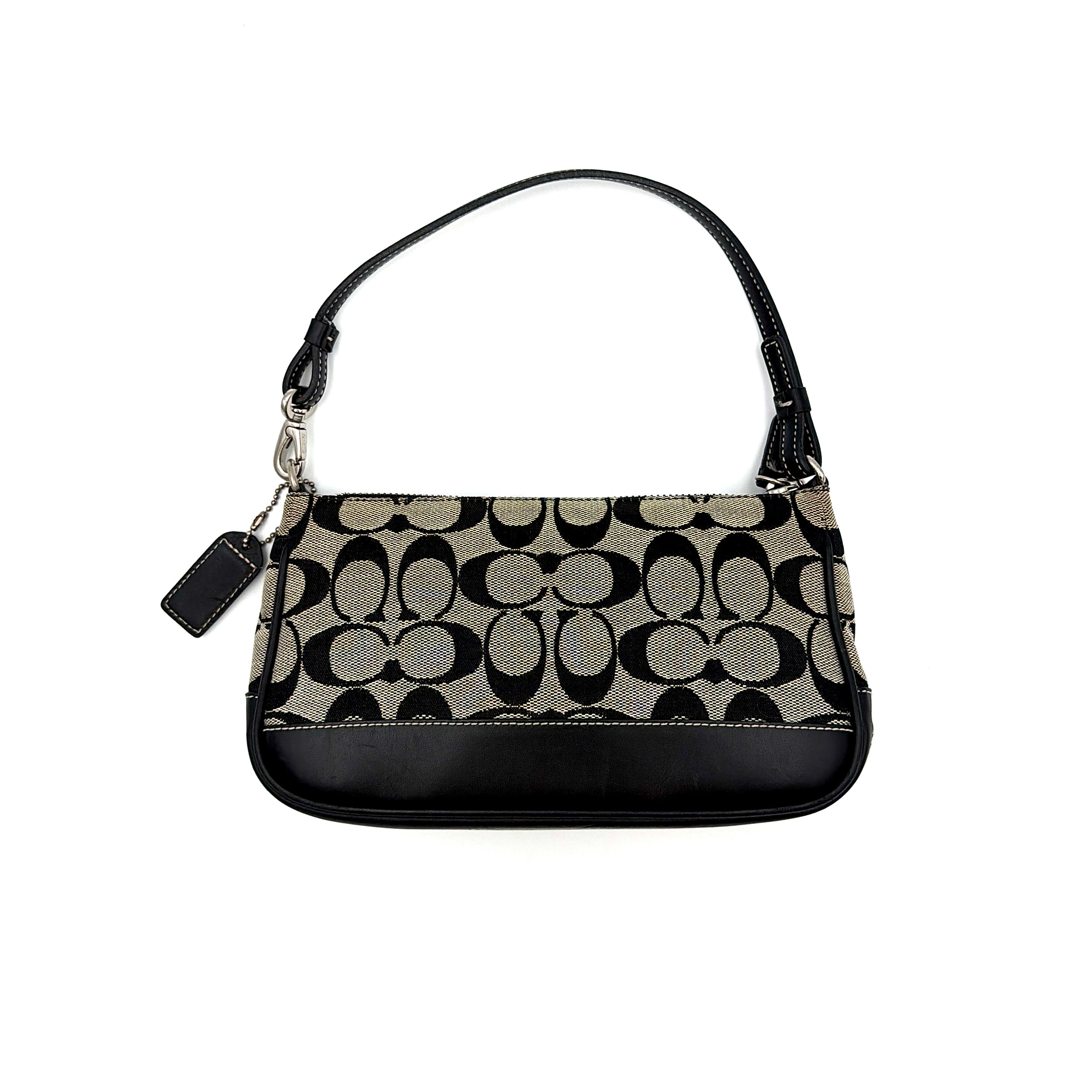 Coach Y2K Demi Shoulder Bag Black/Grey