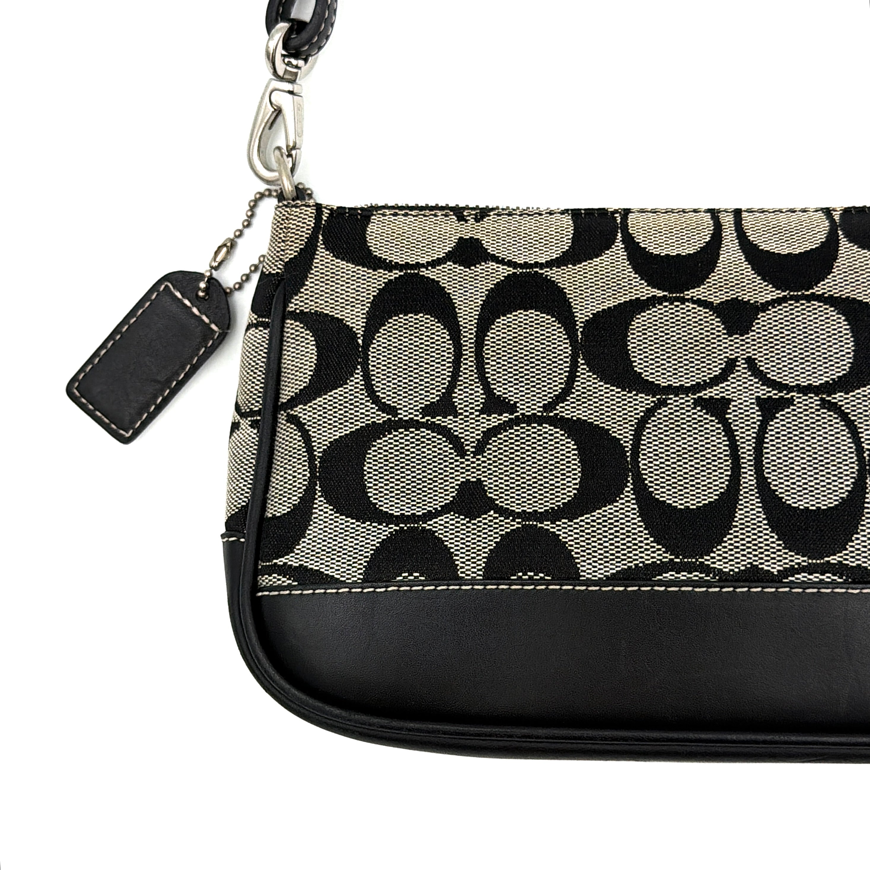 Coach Y2K Demi Shoulder Bag Black/Grey
