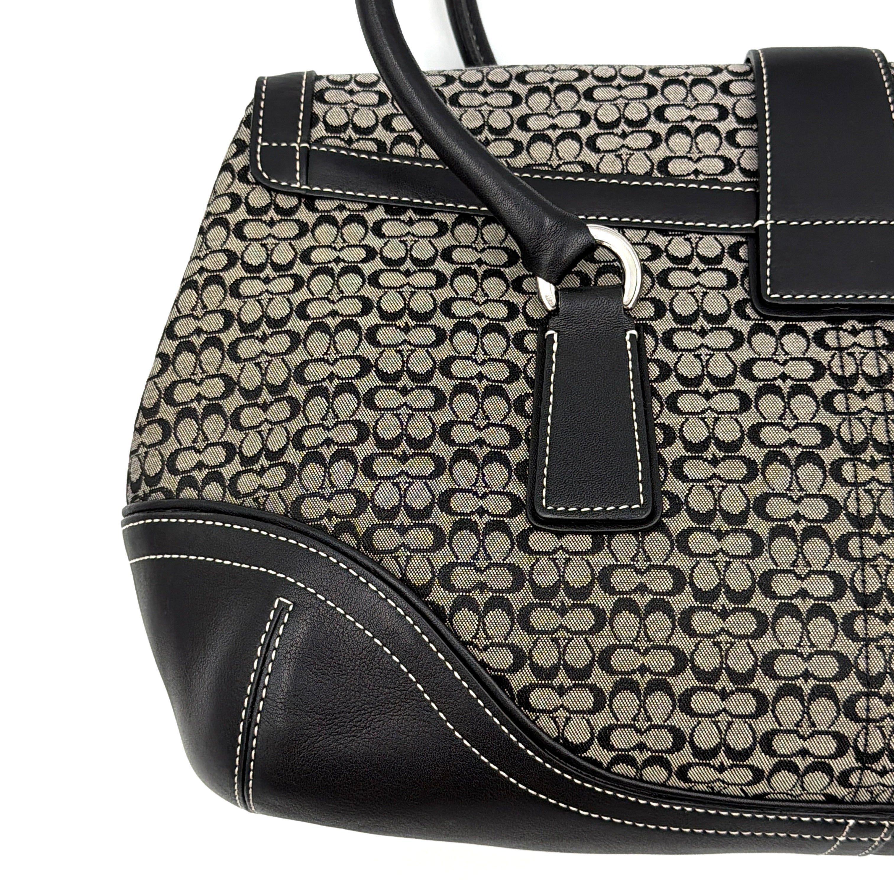 Coach Y2K Soho Shoulder Bag Grey/Black