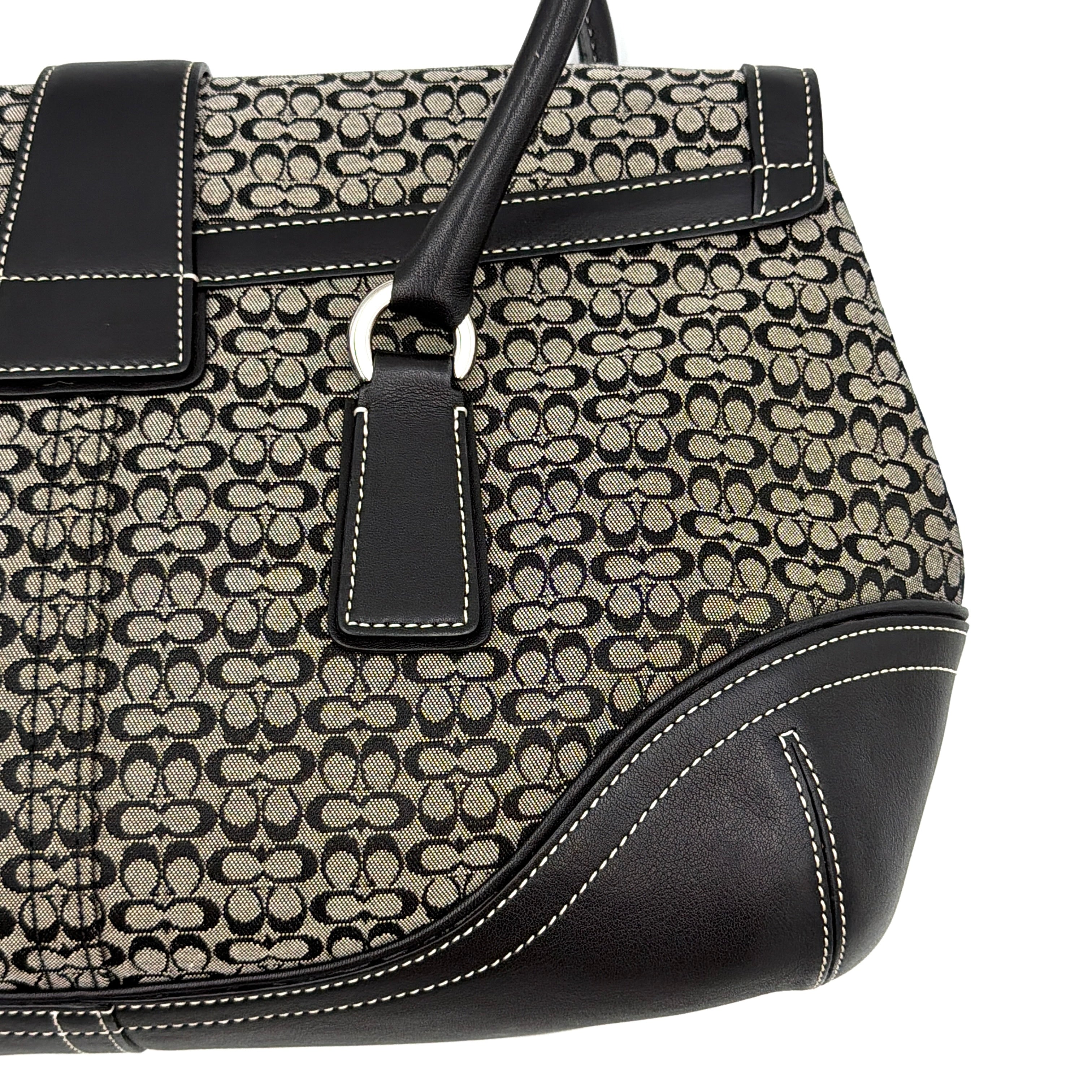 Coach Y2K Soho Shoulder Bag Grey/Black