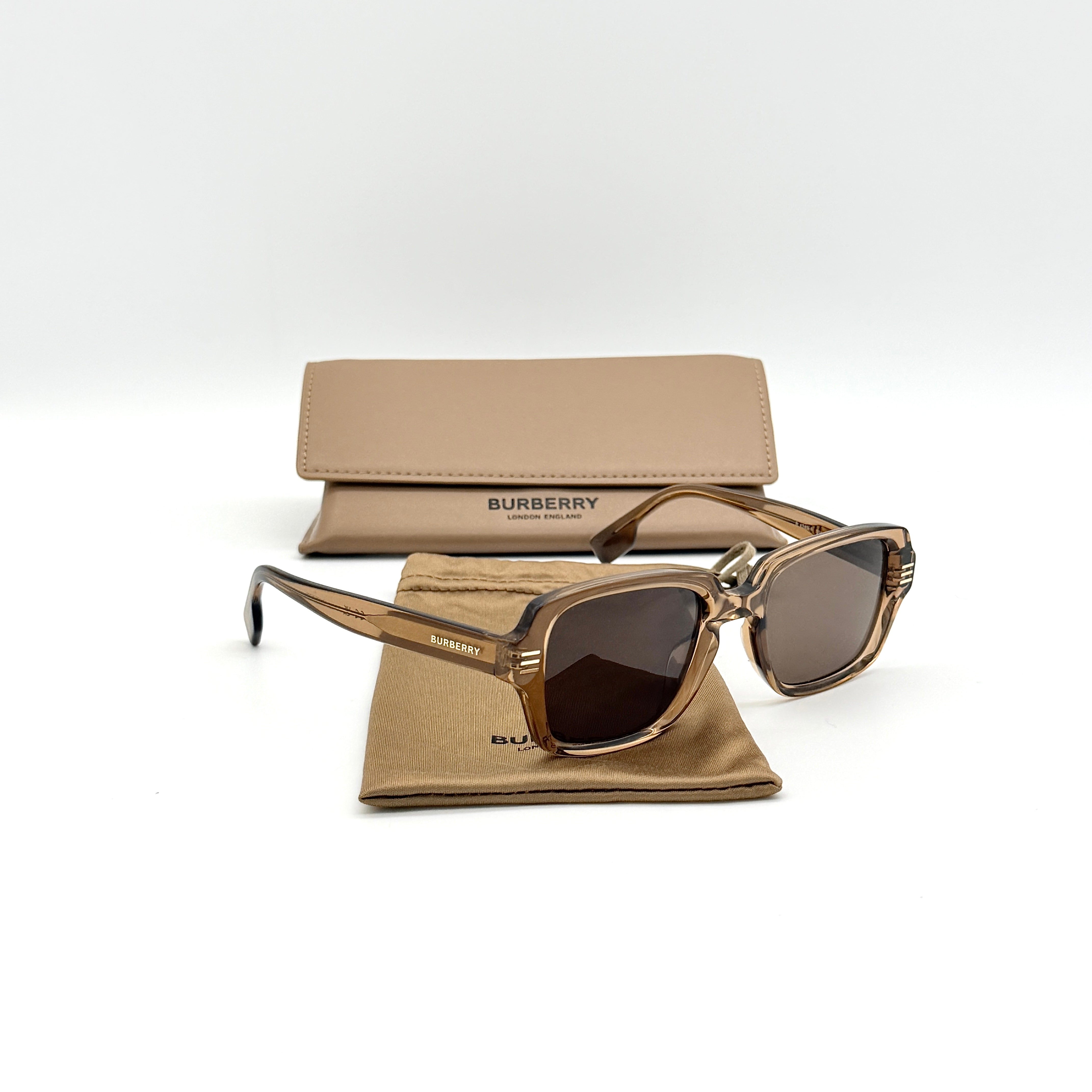 Burberry Eldon BE4349F Sunglasses Brown