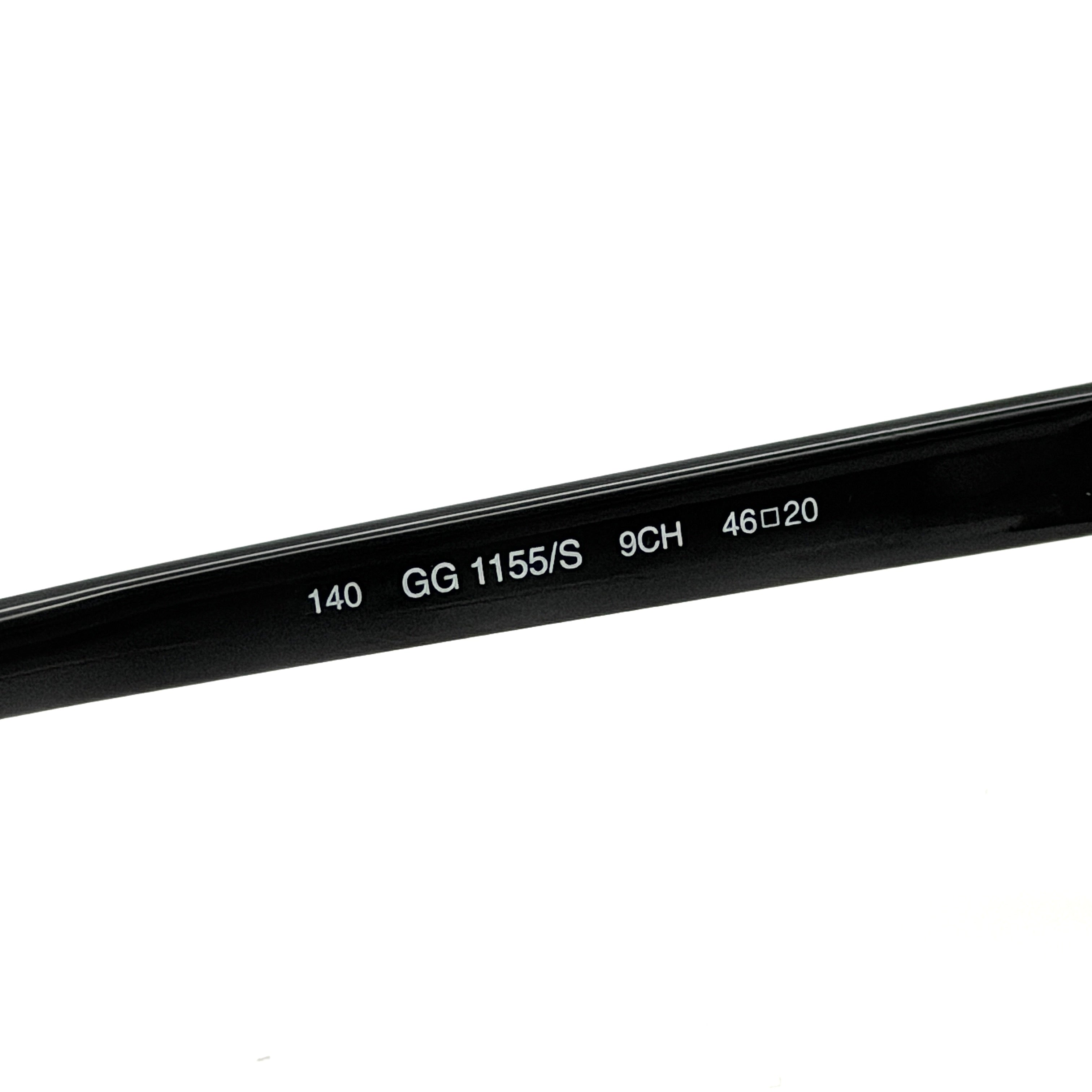Gucci GG1155/S Sunglasses Black