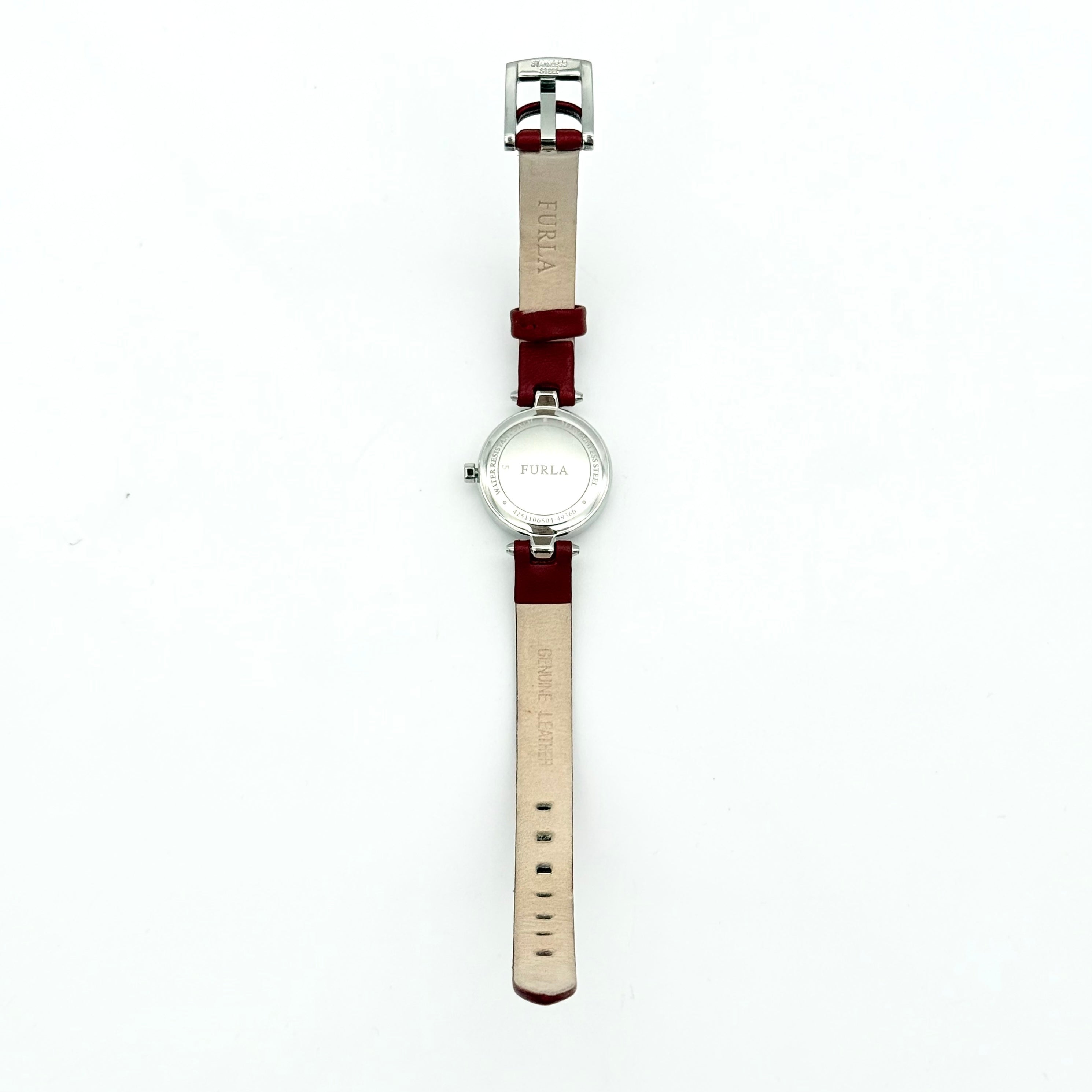 Furla Linda 4251106504-49366 Watch Red/Silver