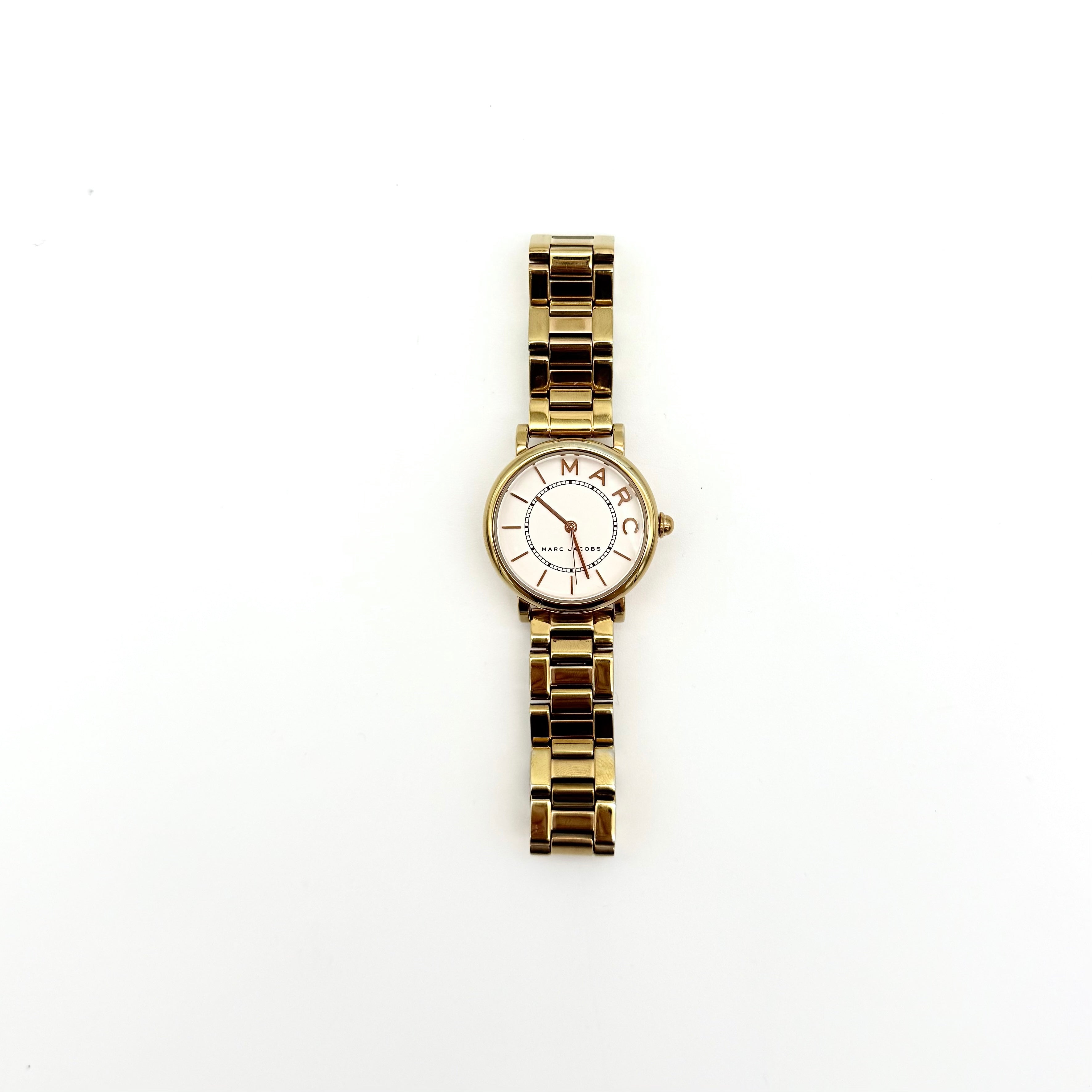 Marc Jacobs Roxy MJ3527 Stainless Steel Watch Gold